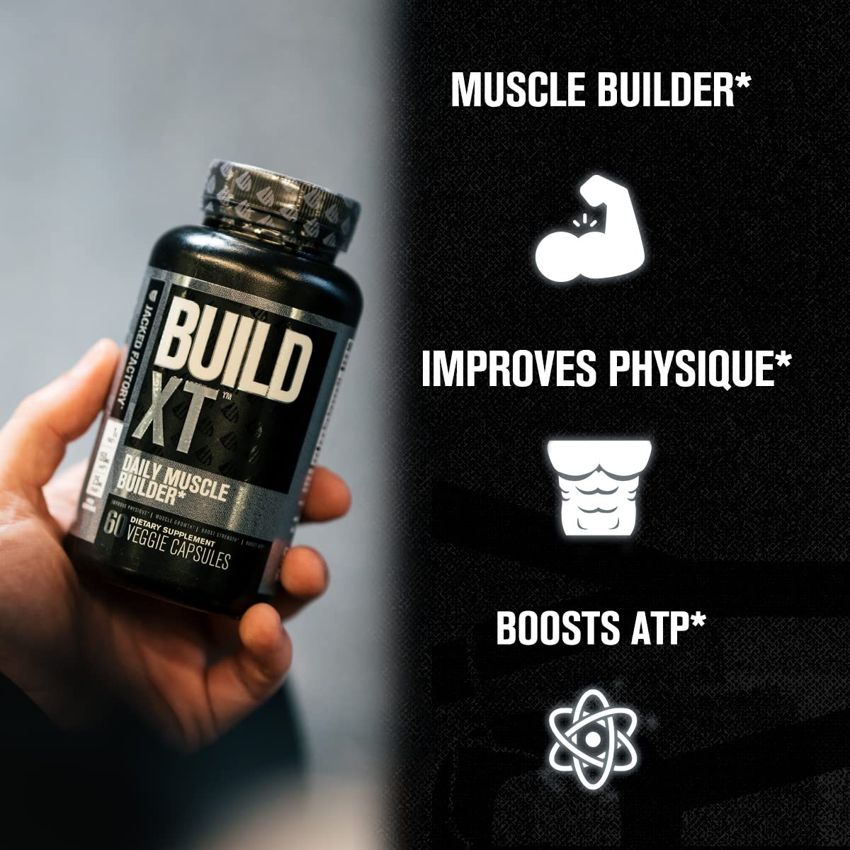 Jacked Factory Nitrosurge Pre-Workout in Watermelon & Build XT Muscle Building Bundle Jacked FactoryAu supplements