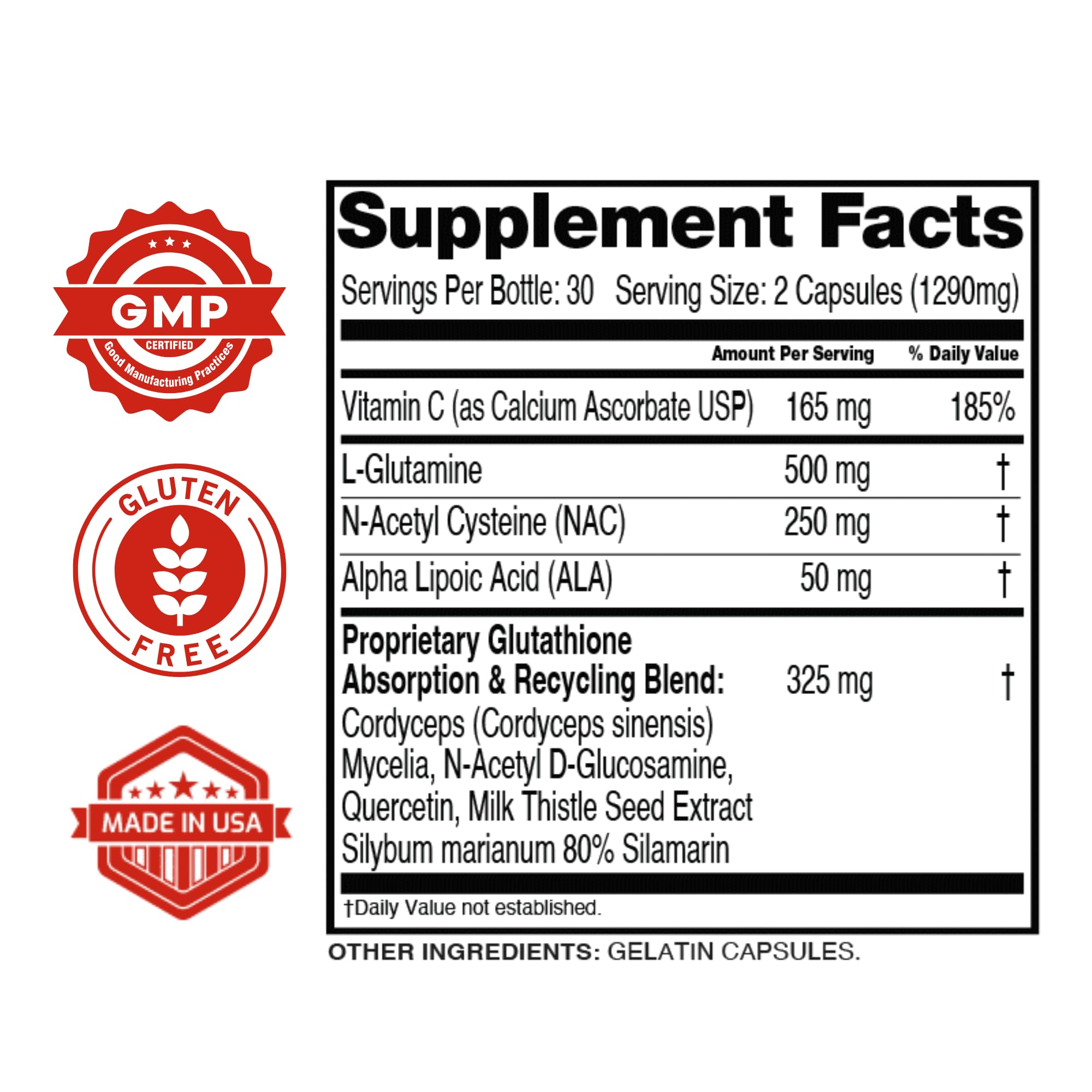 Original Glutathione Formula Essential Support, RobKellerMD, Advanced Antioxidant Formula, Helps Body Produce Glutathione Naturally for Detox, Immune Health, Mental Clarity, & Daily Wellness, 60 caps Rob Keller MDAu supplements