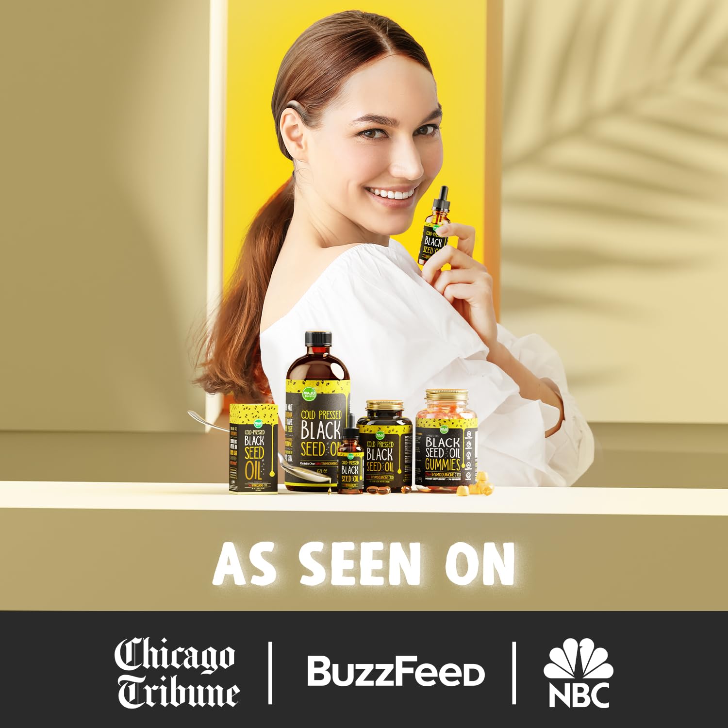 MAJU Black Seed Oil - 3 Times TQ, Cold-Pressed, Travel Size, 100% Turkish Black Cumin Maju SuperfoodsUS supplements