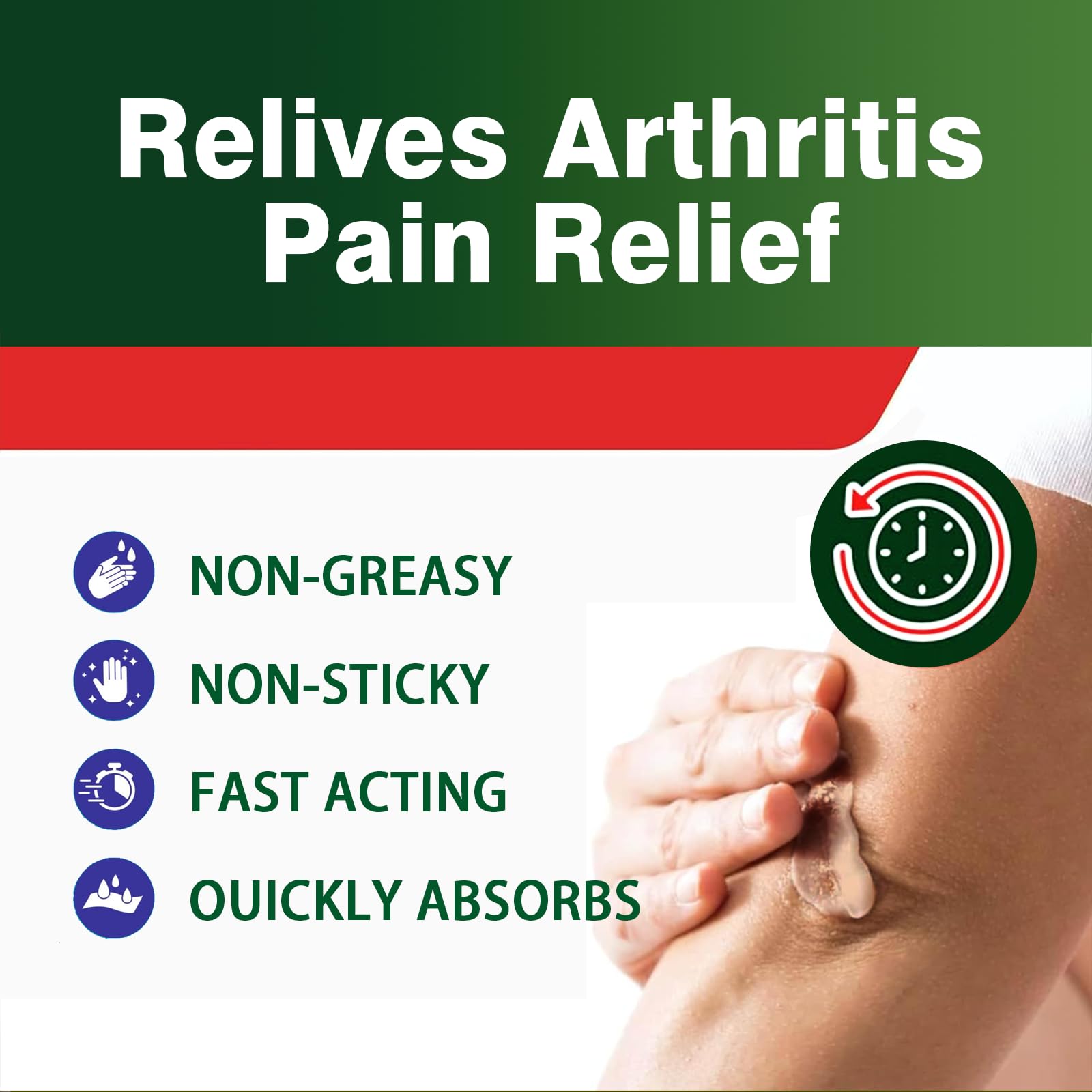 Derggzey Naturals Arthritis Pain Relief Cream 8 oz - Maximum Strength Deep Penetrating for Joint, Muscle, Knee, Back, Feet, Hand, Ankle - Effective Soothing DerggzeyAu supplements