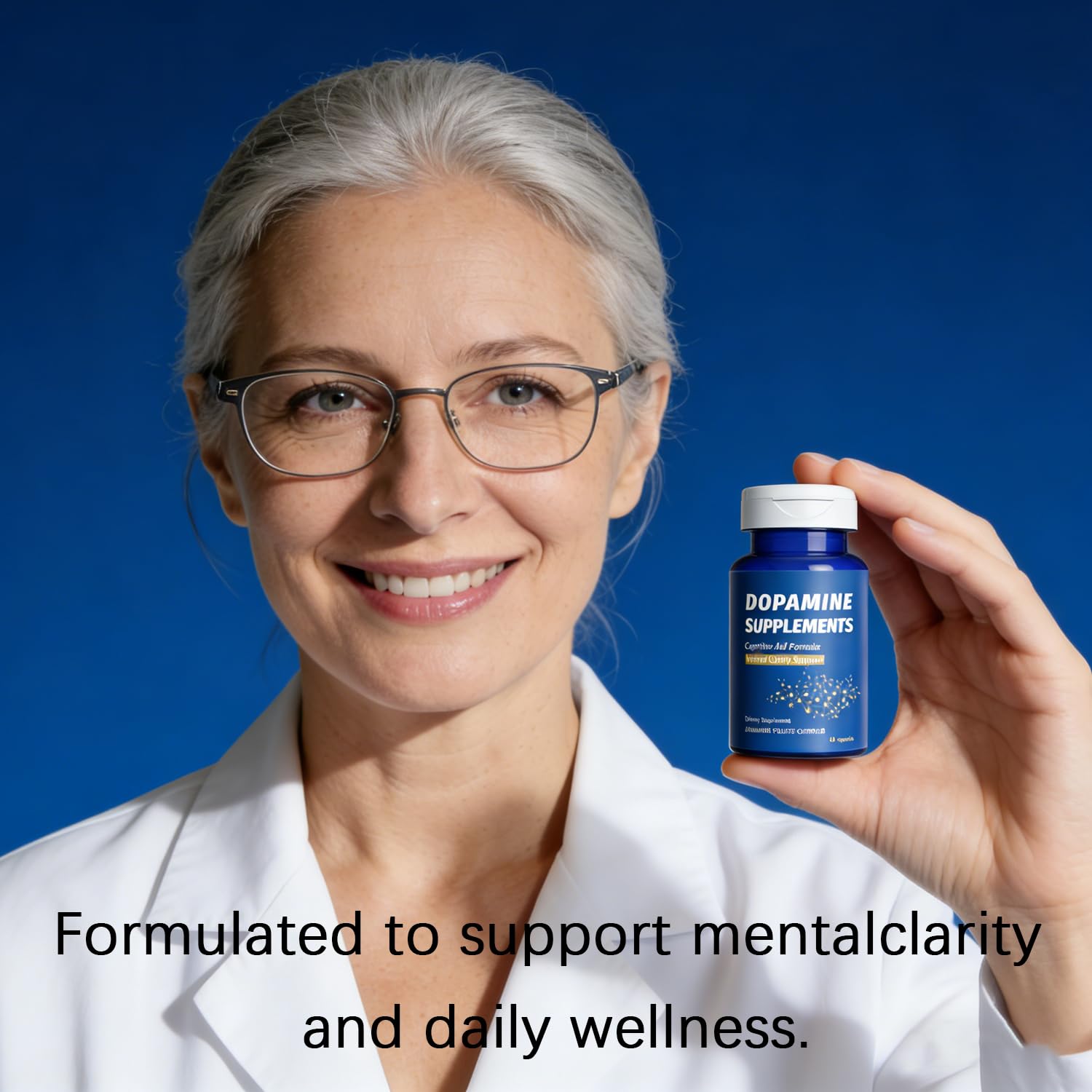 Dopamine Brain Supplement with L-Tyrosine 650mg | Cognitive Function, Focus & Mood Support | Neurotransmitter & Mental Energy Booster | 60 Capsules FW ZONEAu supplements