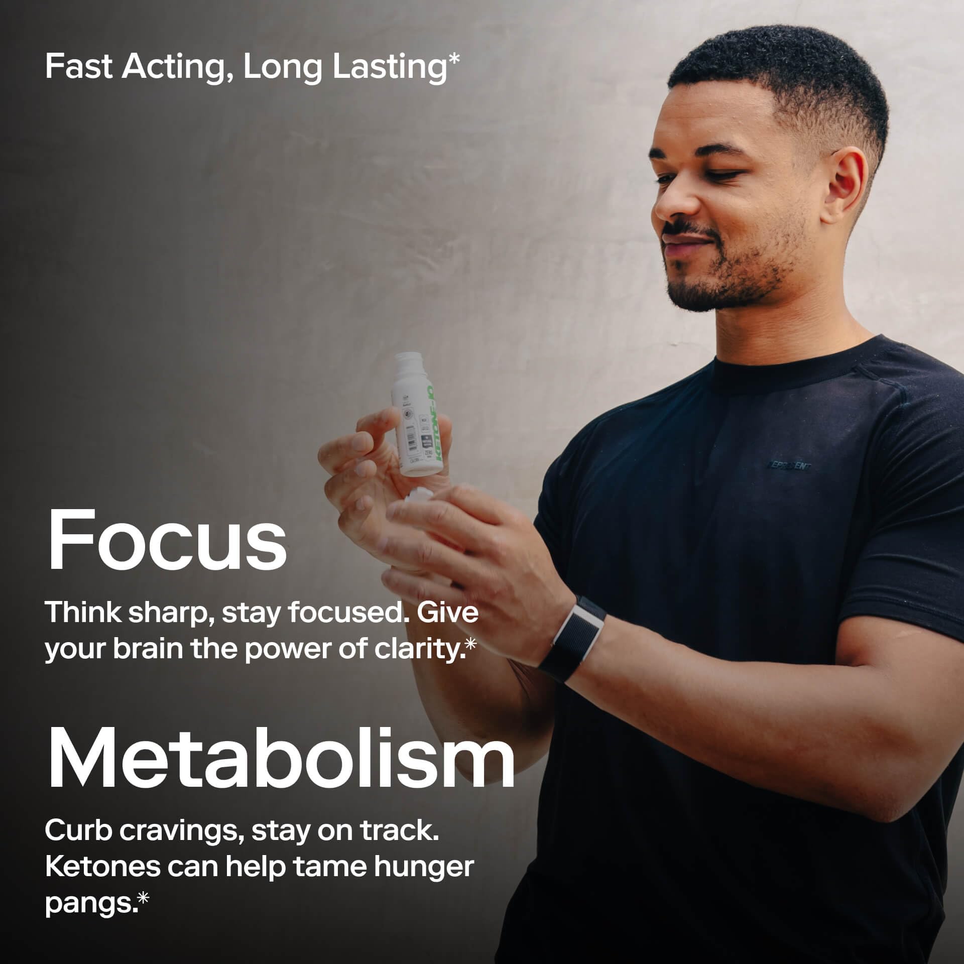 Ketone-IQ Caffeine Performance Energy Shots – Clean Energy for Focus & Endurance, 5g Ketones, 100mg Green Tea Caffeine, B Vitamins, 12 Pack (Grape) Ketone-IQAu supplements
