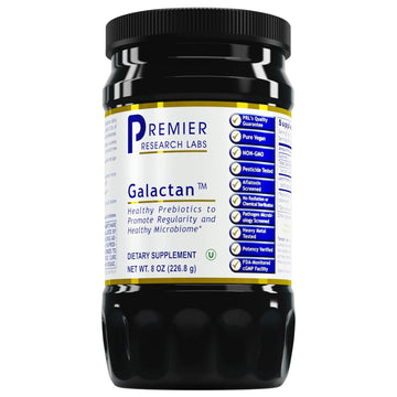 Premier Research Labs Galactan - Larch Arabinogalactan Powder for Men & Women, Prebiotic Fiber Powder for Healthy Gut Microbiome, Larch Tree Extract, Calcium - 8 oz Premier Research LabsAu supplements