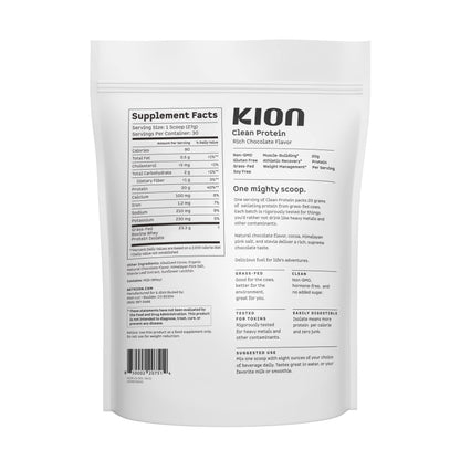 Kion Clean Protein | Grass-Fed & Pasture-Raised Whey Isolate Protein Powder KionUS supplements