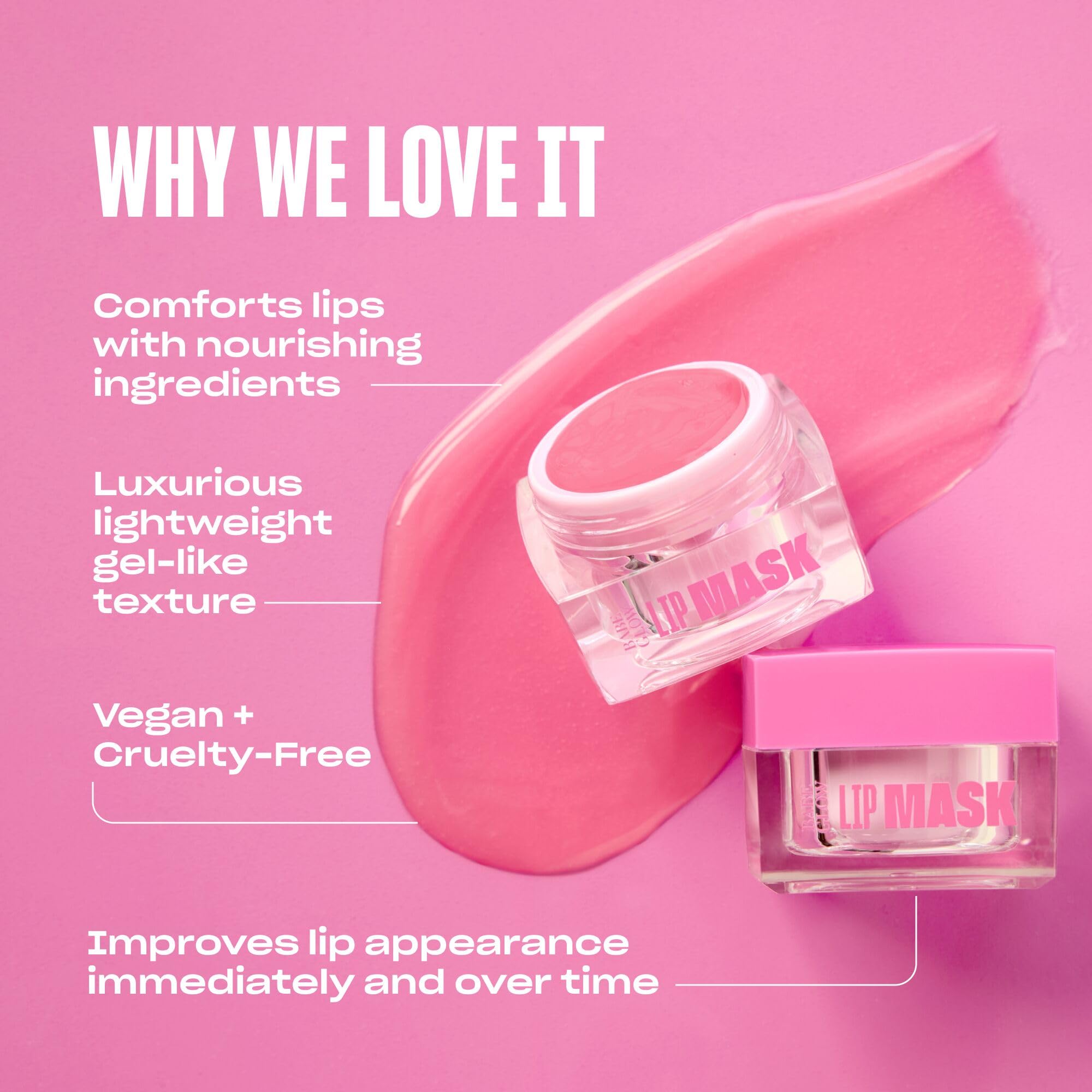 Babe Original Babe Glow Fragrance-Free Lip Sleeping Mask for Softer Lips, Hyaluronic Acid & Antioxidant Infused for Smoother, Moisturized Lips, Unscented, Cruelty-Free… BABE ORIGINALAu supplements