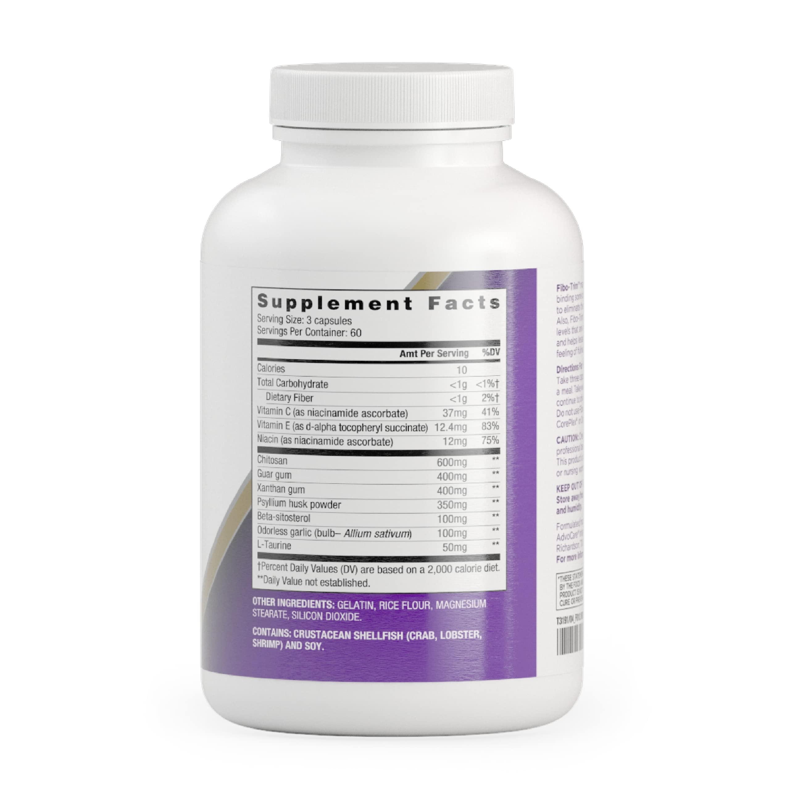 AdvoCare Fibo-Trim Vitamin and Herbal Supplement - Appetite Suppressant for Weight Loss AdvoCareAu supplements