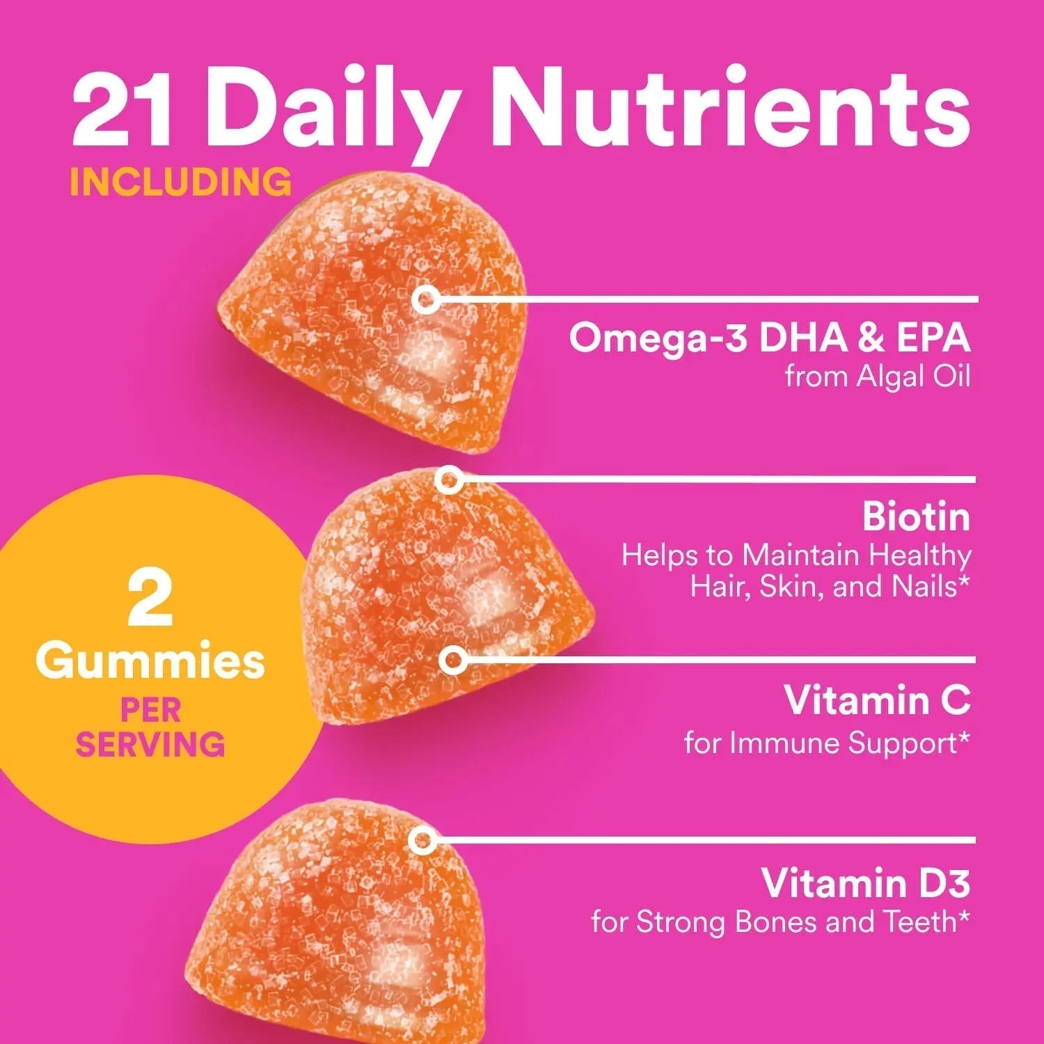SmartyPants Teen Girl Multivitamin Gummies - Improved Formula: Omega 3 (DHA/EPA), Vitamin C, D3, B12, Vitamin A, K & Zinc SmartyPantsAu supplements