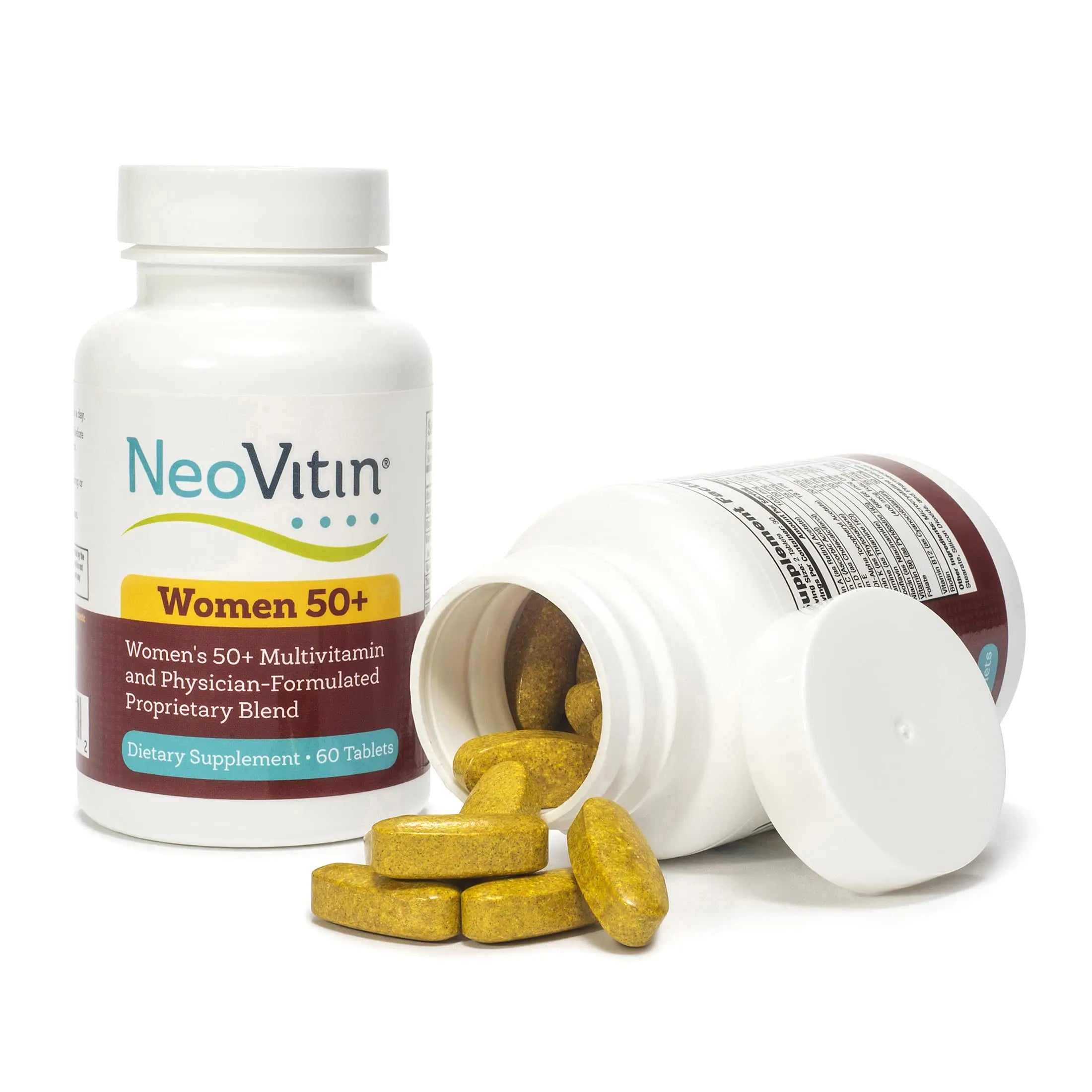 NeoVitin Women's 50+ Formula Multivitamin with Brilliant Blend - Daily Nutritional Support for Women Over 50 (60 Count) NeoVitinAu supplements
