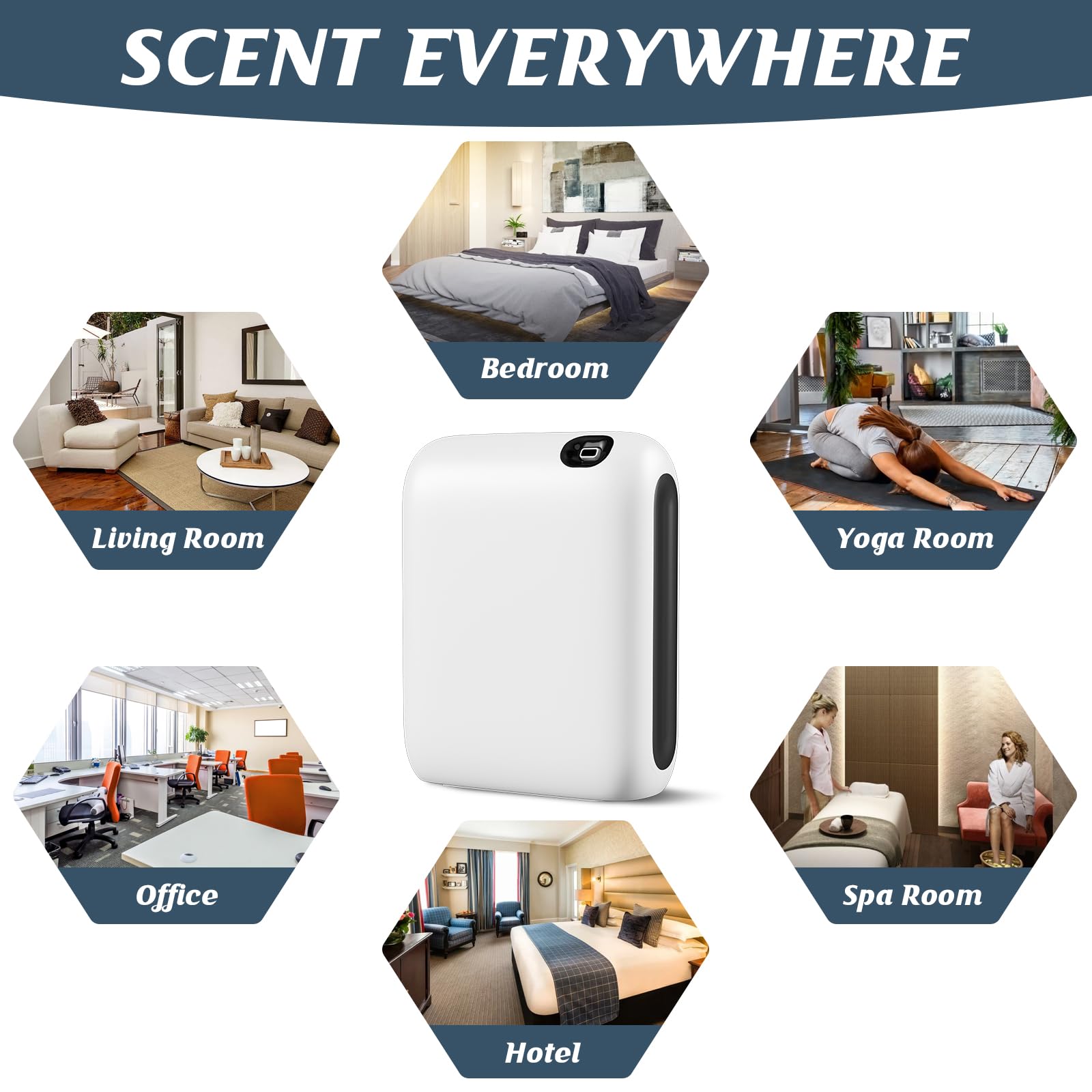 Barthelemy Scent Air Machine for Home, 1500 Sq. Ft Coverage Waterless Essential Oil Diffuser BarthelemyAu supplements