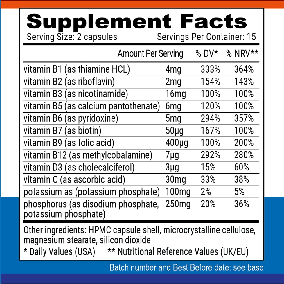 Nutri-Align Fasting Refeed Multivitamin | 30 Fasting Multi Vitamin Capsules | Multivitamin for Men & Women | Vitamin B Complex, Phosphorus & Vitamin D & C Fasting Multivitamins | Gluten Free Nutri-AlignAu supplements