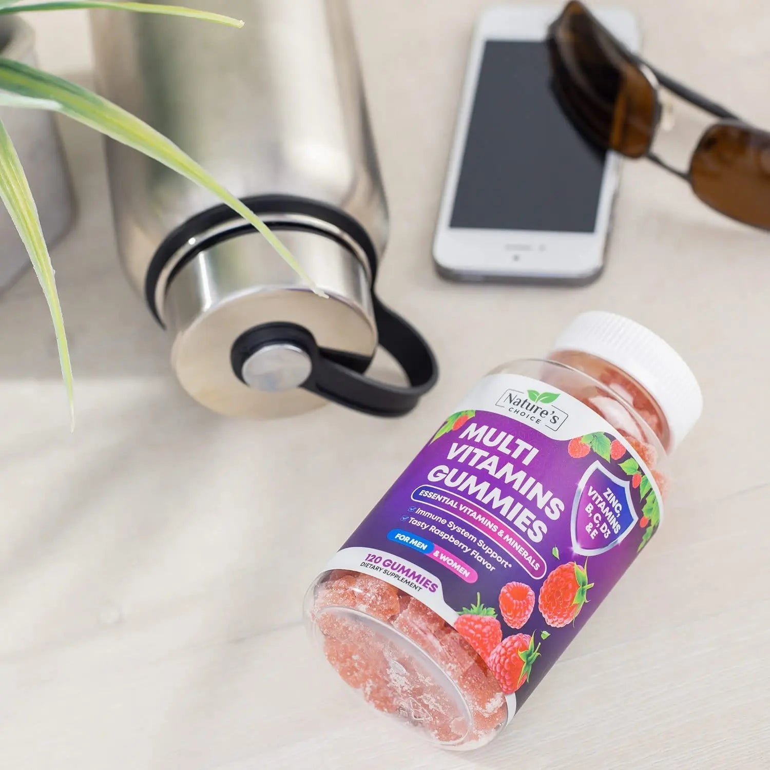Multivitamin Gummies for Adults - Complete Adult Multivitamins Gummy with Essential Vitamins A, C, D, E, & High Potency B12 for Women & Men Nature's ChoiceAu supplements