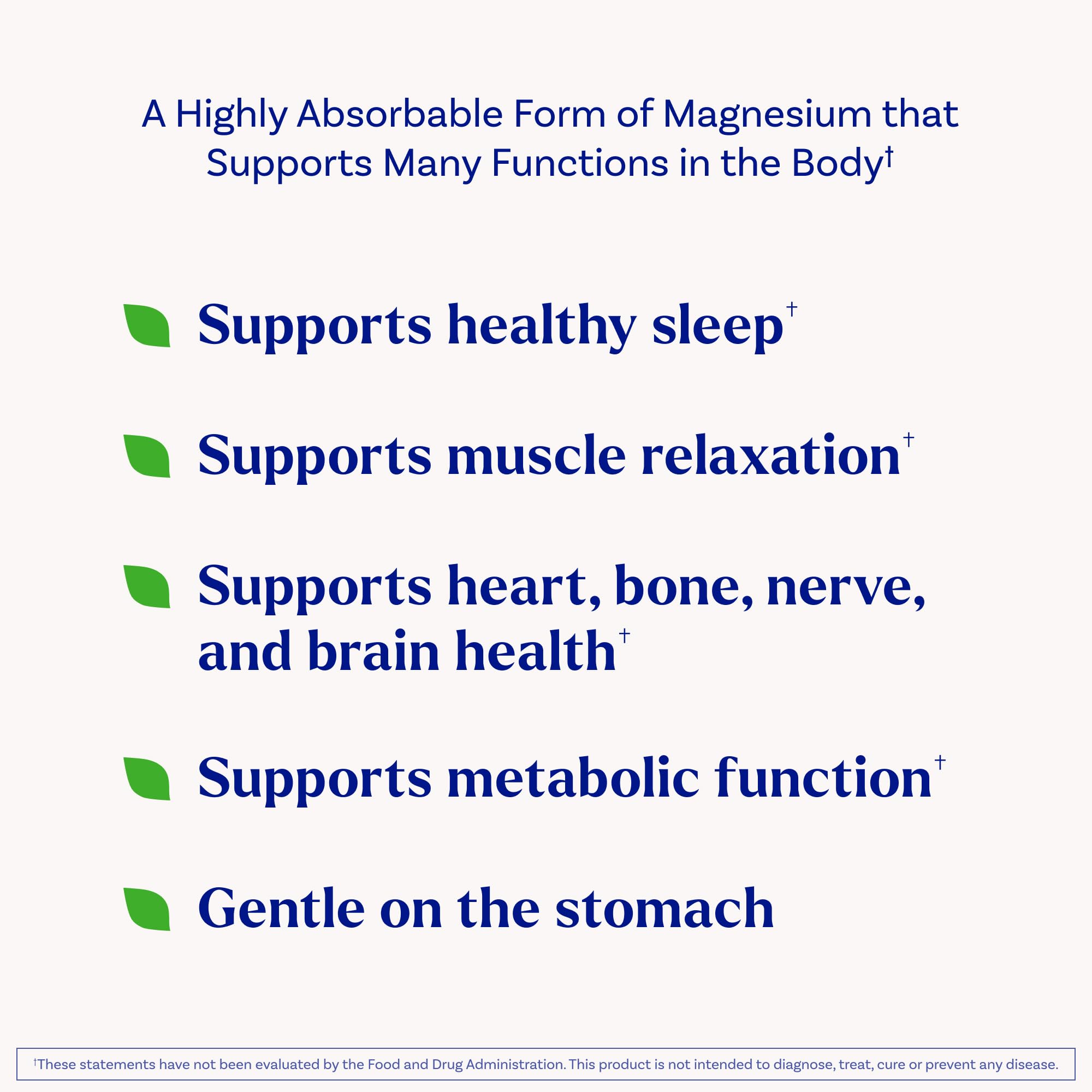 Natrol Magnesium Glycinate Supplements 240 mg - High Absorption - Calm Magnesium Glycinate for Sleep - 60 Capsules, 30 Day Supply NatrolAu supplements