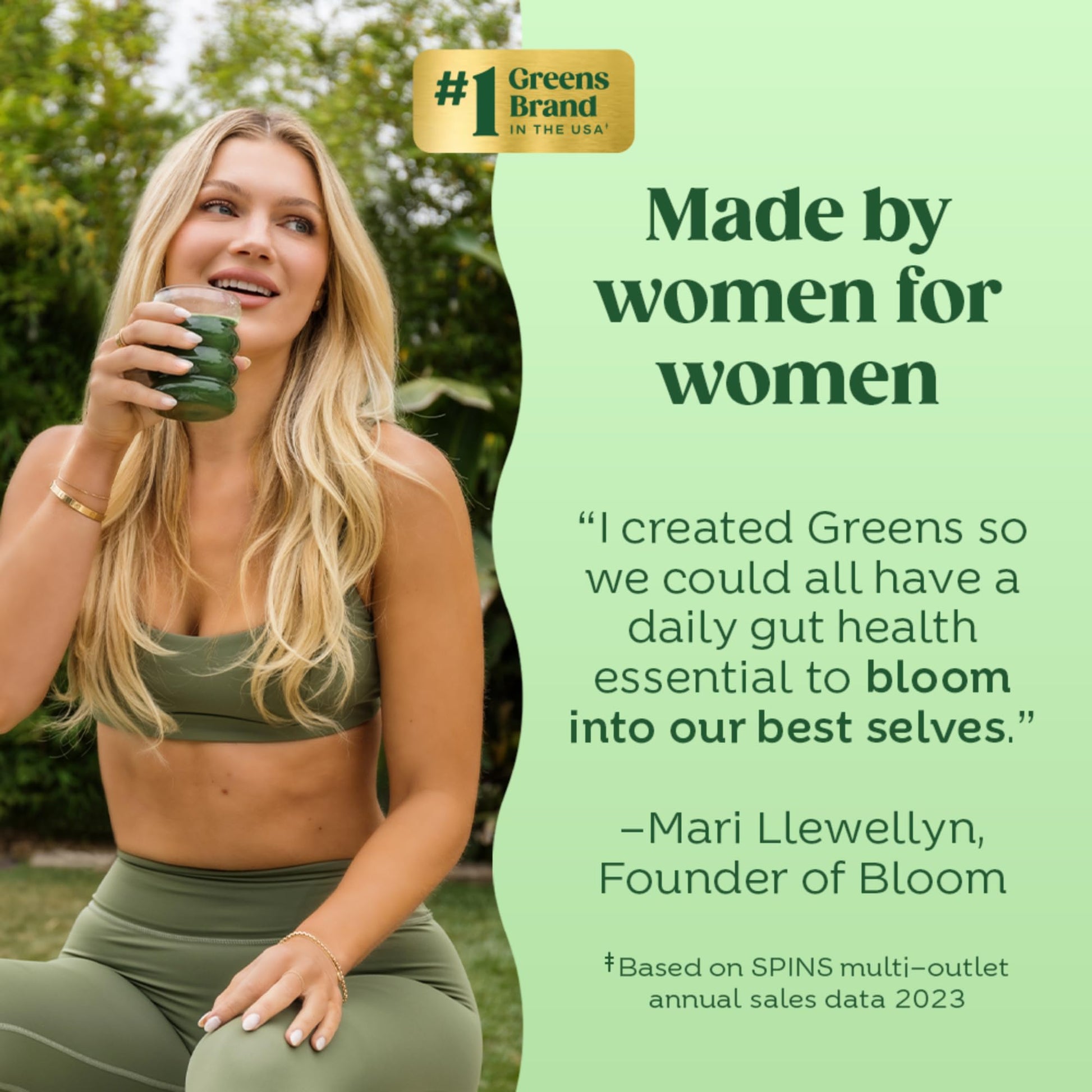 Bloom Nutrition Super Greens Powder Smoothie Mix, 15 Stick Packs - Probiotics Bloom NutritionAu supplements