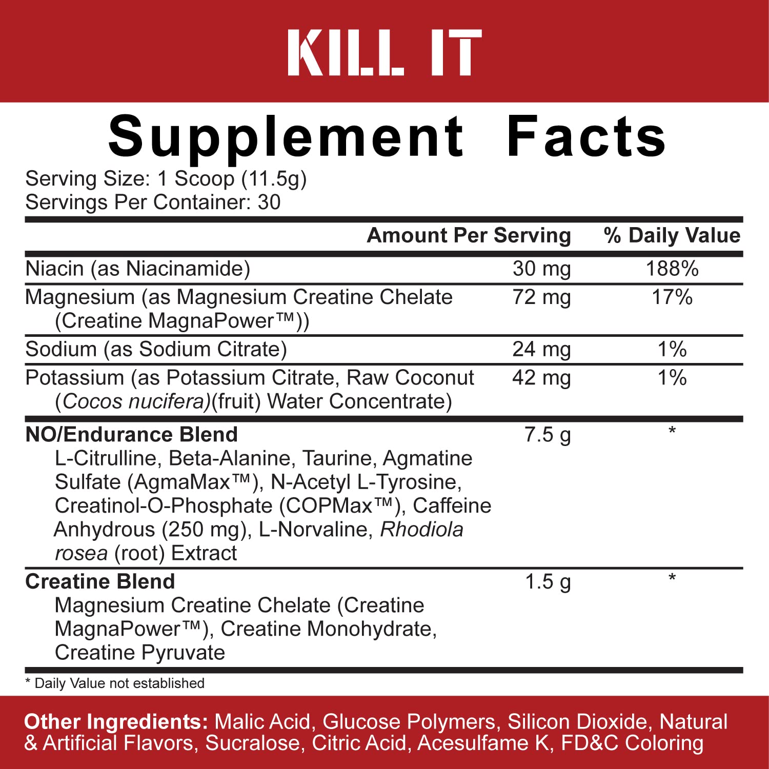 5% Nutrition 2-Stack | Kill It + FasF | Pre-Workout + NO Booster Pre (Select Your Flavors) 5% NutritionAu supplements