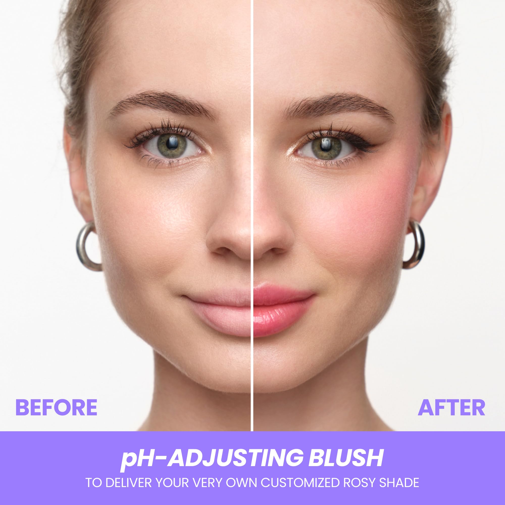Wonderskin Cream Blush Stick pH-Activated - pHlush Stick Multi-Use, Blush for Cheeks and Lips, Cooling Nourishing Color-Adjusting Makeup WonderskinAu supplements