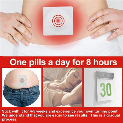 Hairline Mugwort Belly Button Patch, Natural Mugwort Essence Patch, Moxibustion Patch HairlineUS supplements