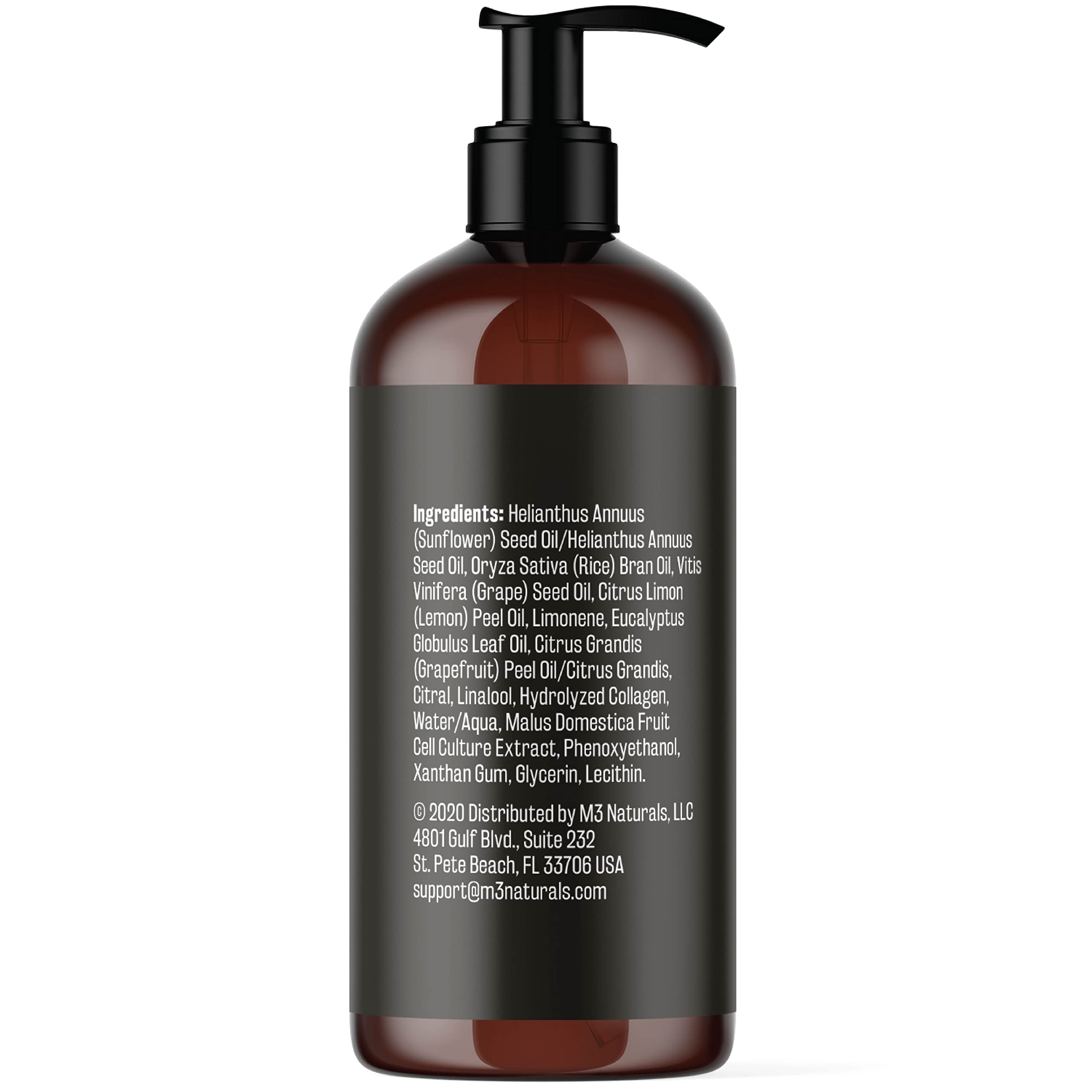Anti Cellulite Massage Oil for Massage Therapy - Collagen and Stem Cell Skin Tightening M3 NaturalsAu supplements