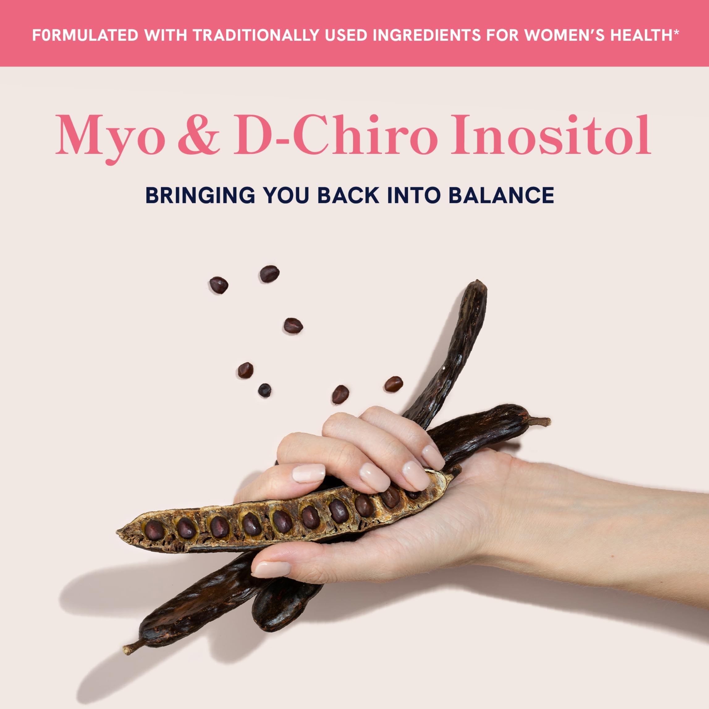 Myo-Inositol & D-Chiro Inositol Powder | Hormone Balance for Women | Ideal 40:1 Ratio | Myo 2000mg, D Chiro 50mg | Regulate Menstrual Cycle and Support Ovarian Health | 30 Servings, 2.17 oz. SMNutritionAu supplements