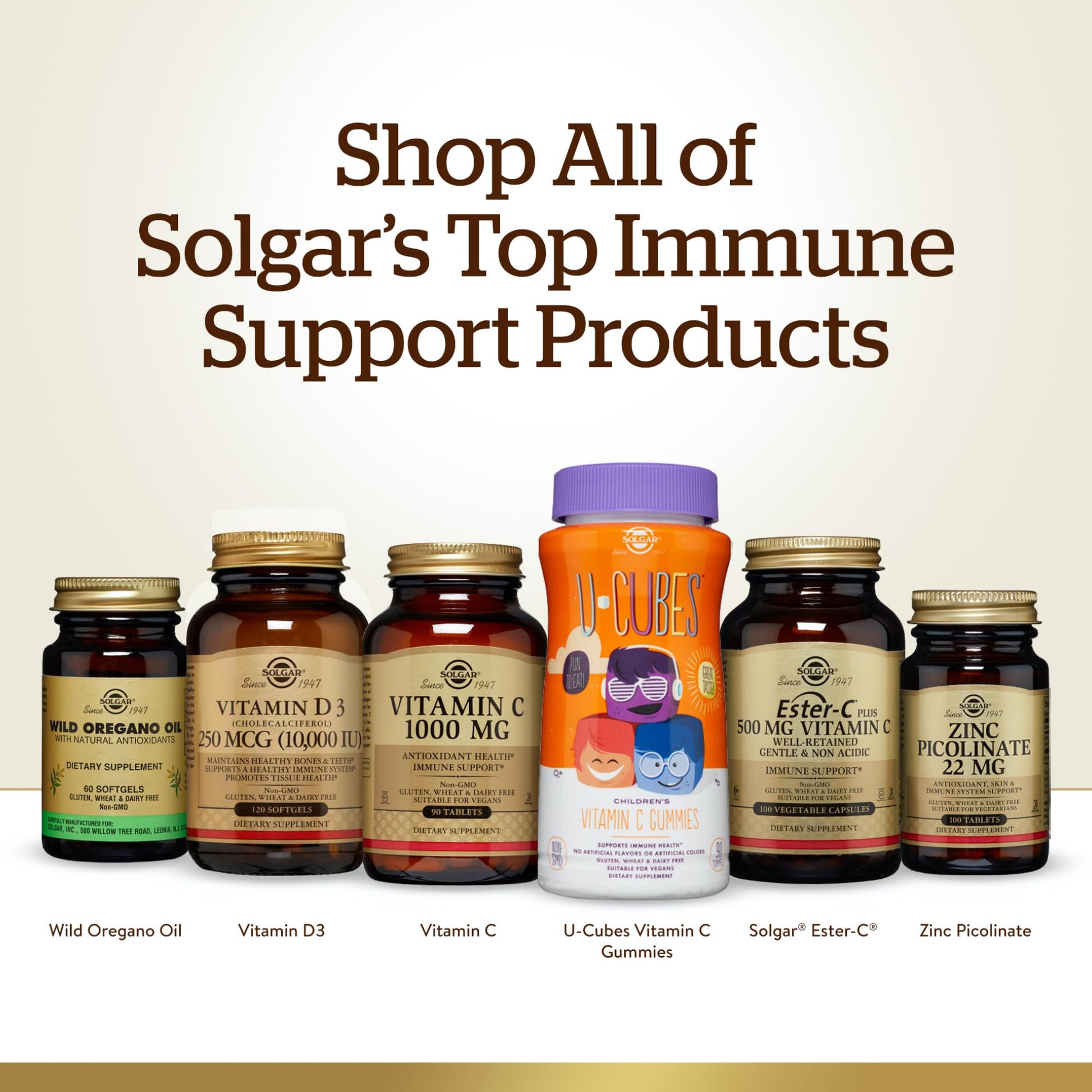 Solgar Vitamin C 1000mg - Healthy Immune System - Helps Fight Free Radicals - Vegan SOLGARUS supplements