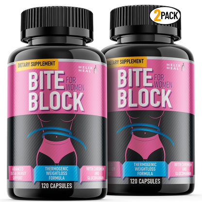 Appetite Suppressant for Women - Weight Loss Pills for Bloating Relief & Carb Blocker Helix HealUS supplements