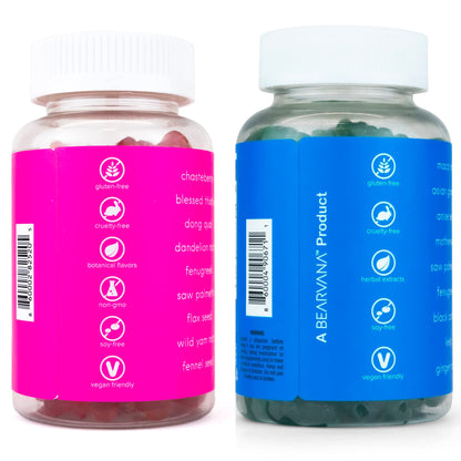 BEARVANA Gummies Combo Pack - Chest and Bum Gummies - Workout Aid - Women’s BEARVANAUS supplements