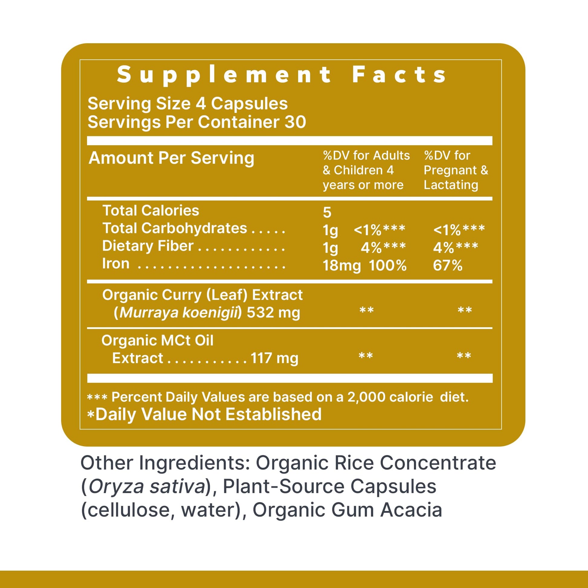 Premier Research Labs Phyto-Iron - Plant Based Iron for Men & Women for Blood Support, Curry Leaves Supplement, Iron Supplements, Non-Heme Iron, 18mg Iron Per Serving - 120 Vegetarian Capsules Premier Research LabsAu supplements