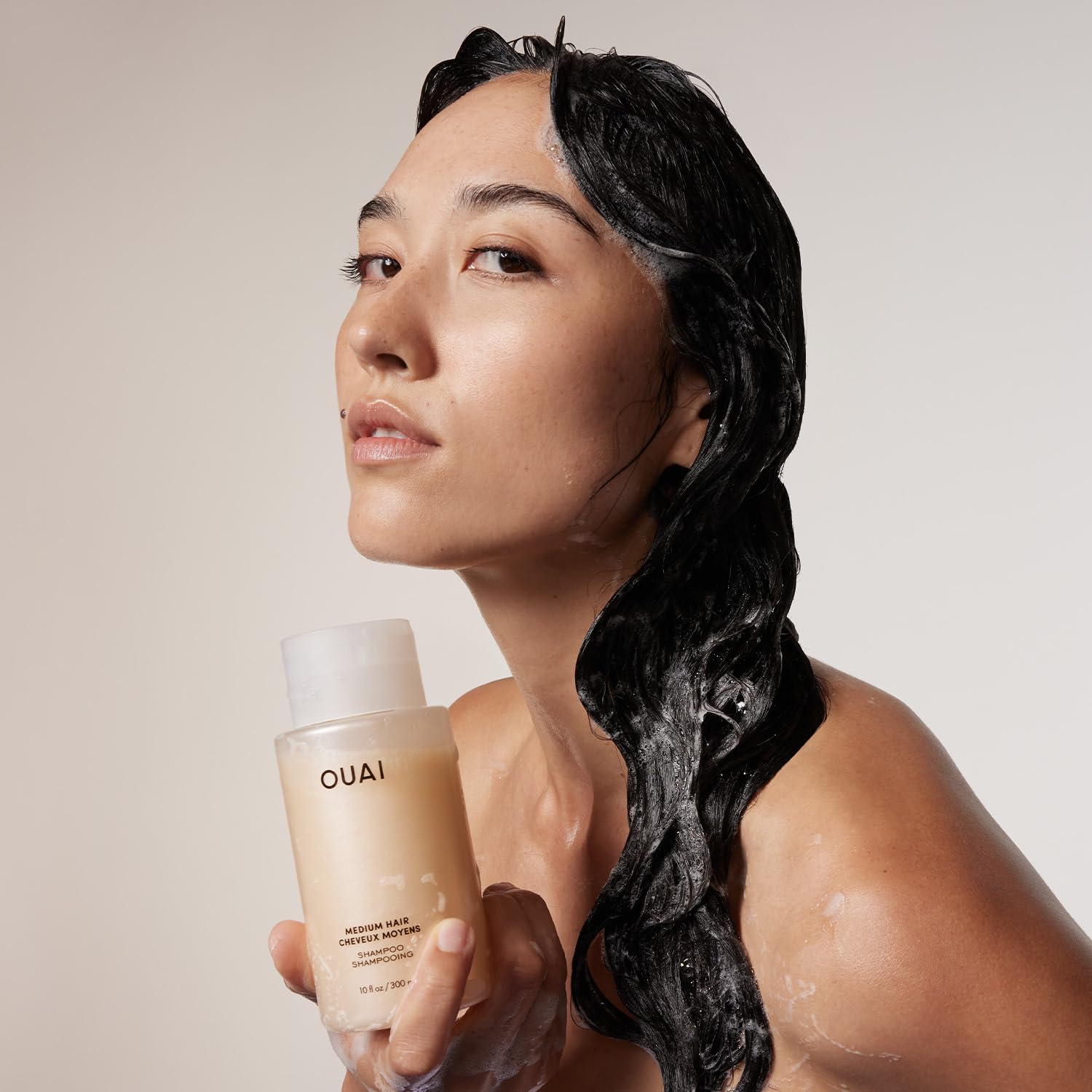 OUAI Medium Shampoo Refill - Hydrating Shampoo with Coconut Oil, Babassu, Kumquat Extract and Keratin - Strengthens, Nourishes and Adds Shine - Paraben, Phthalate and Sulfate Free Hair Care (32 Fl Oz) OUAIAu supplements