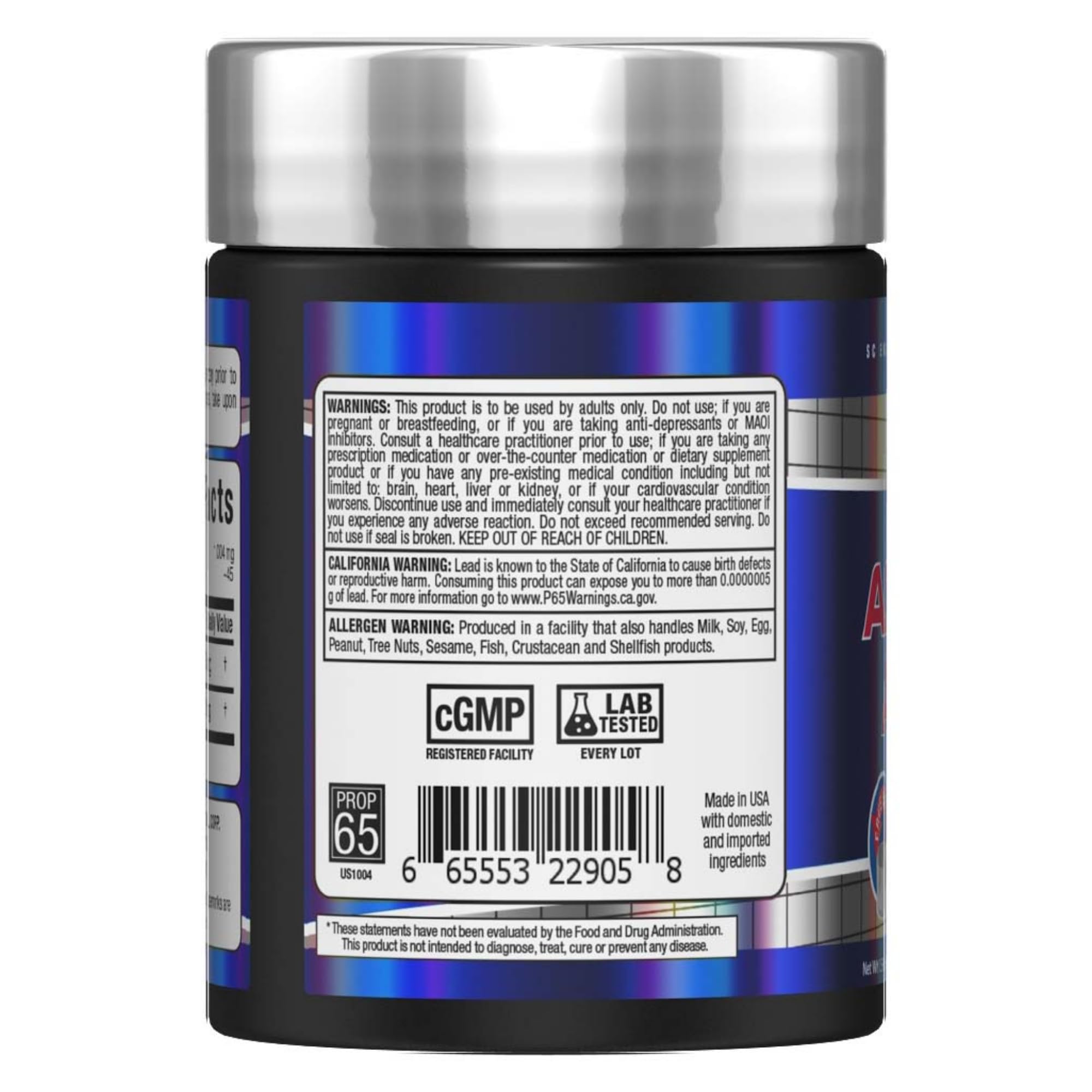 ALLMAX AGMATINE ARGININE - 45 g - Modulates Nitric Oxide Levels - Improves Body ALLMAX NutritionAu supplements