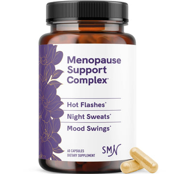 Menopause Supplements for Women Hot Flashes & Night Sweats | Hormone Balance, Menopause Relief for Women & Perimenopause Support | With Black Cohosh, DIM & Red Clover | 60 Ct (2 Month Supply) SMNutritionAu supplements