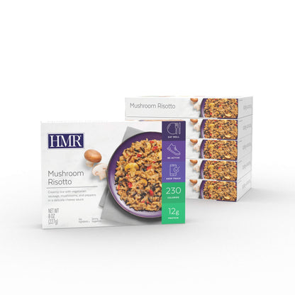 HMR Mushroom Risotto Entrée | Pre-packaged Lunch or Dinner to Support Weight Loss HMRUS supplements