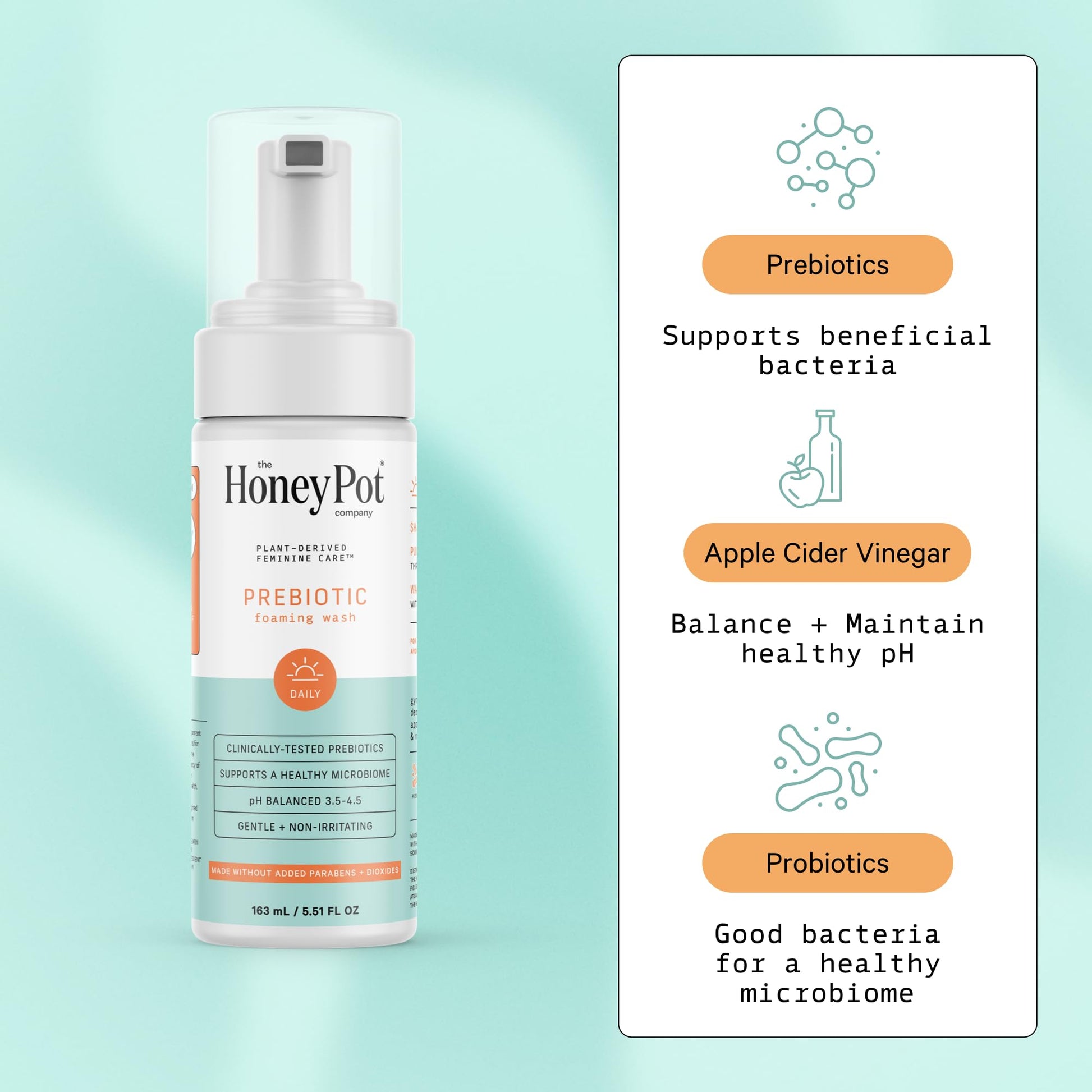 The Honey Pot Company - Prebiotic Feminine Wash - Herbal Infused Feminine Hygiene Wash The Honey Pot CompanyAu supplements