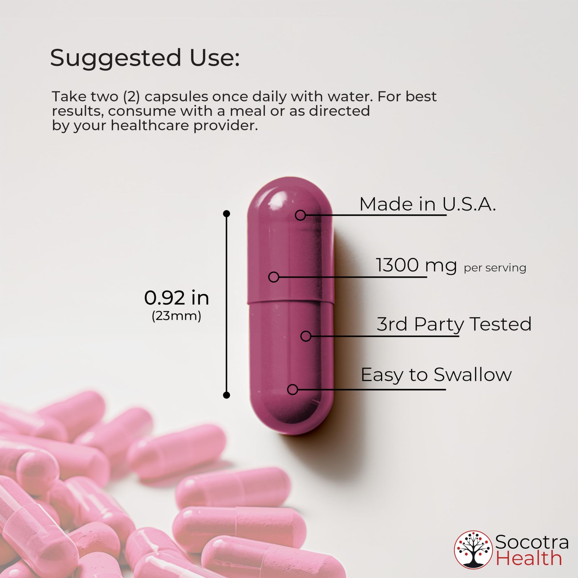 Socotra Health Beet Root Capsules - Made with Premium Organic Beetroot Powder Socotra HealthAu supplements