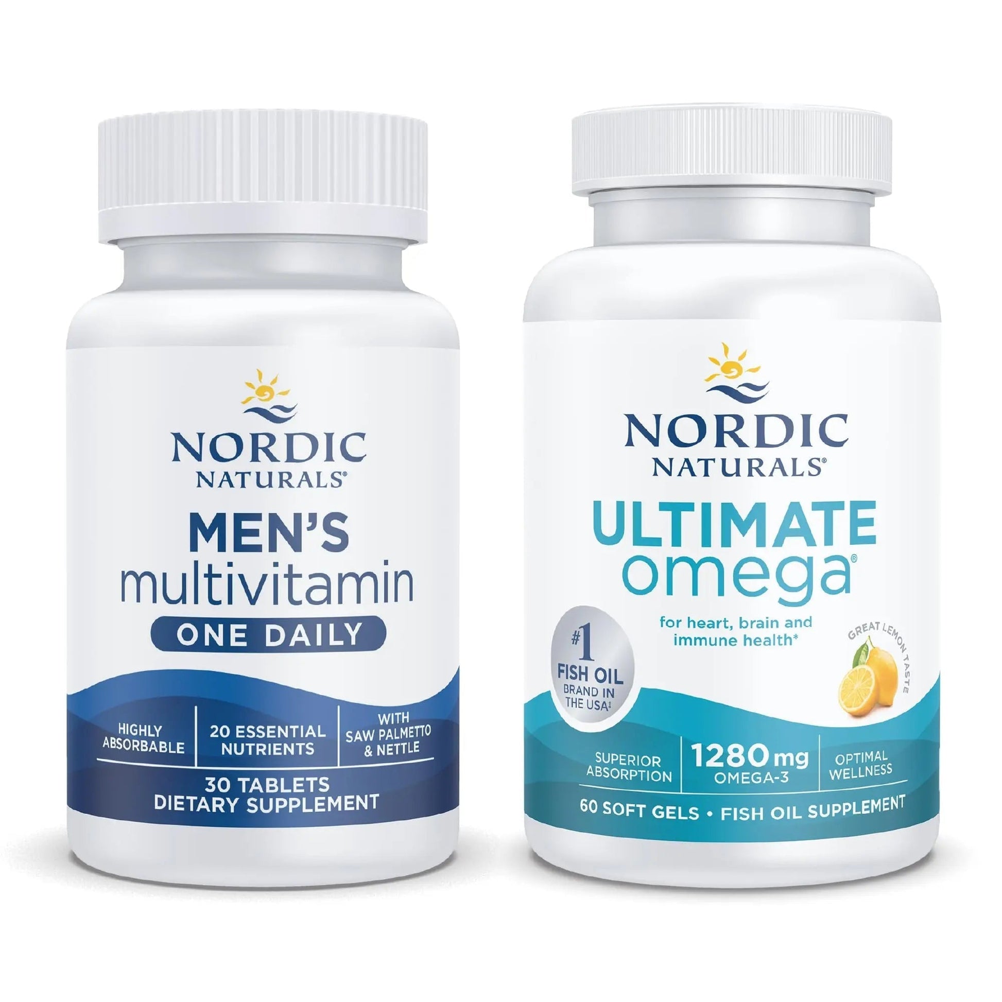 Nordic Naturals Starter Pack - Men's Multivitamin One Daily, Ultimate Omega Nordic NaturalsAu supplements