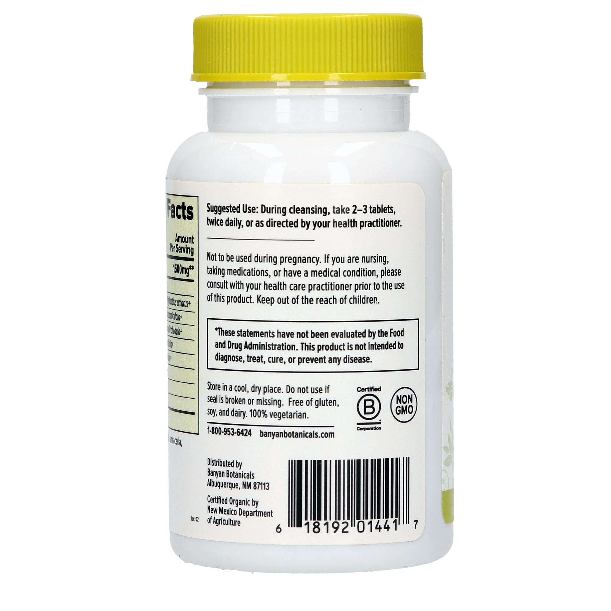 Banyan Botanicals Total Body Cleanse – Organic Detox Supplement with Amla & Manjistha Banyan BotanicalsAu supplements
