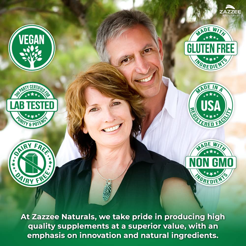 Zazzee Extra Strength DIM 300, 10 mg BioPerine and 300 mg DIM per Capsule, 100 Vegan ZazzeeUS supplements