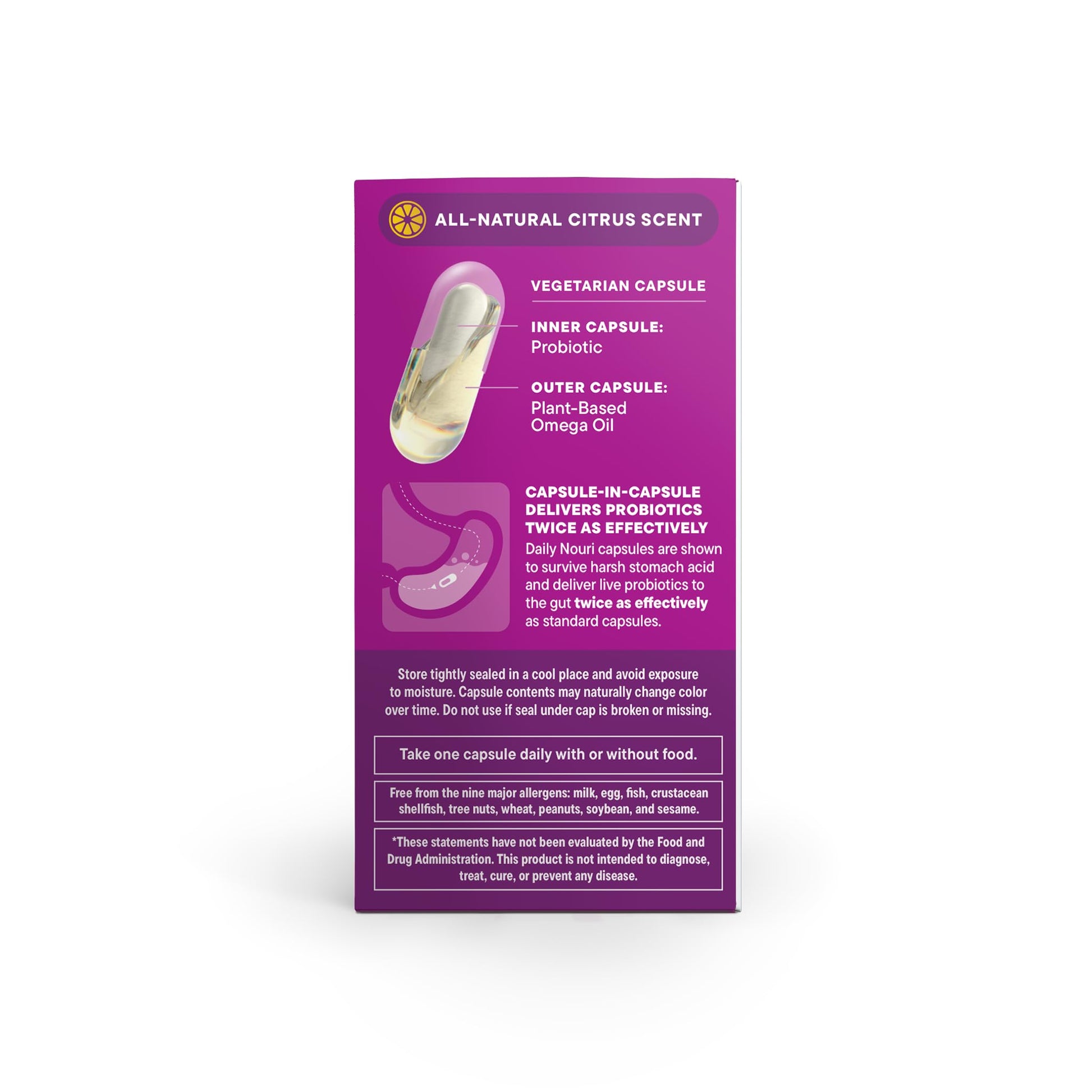 Daily Nouri Hormone Balance Probiotics for Women | Hormonal Balance Support | Vaginal pH + Gut Health | 7 Clinically Studied Strains + Omega | 30-Day Supply Daily NouriAu supplements