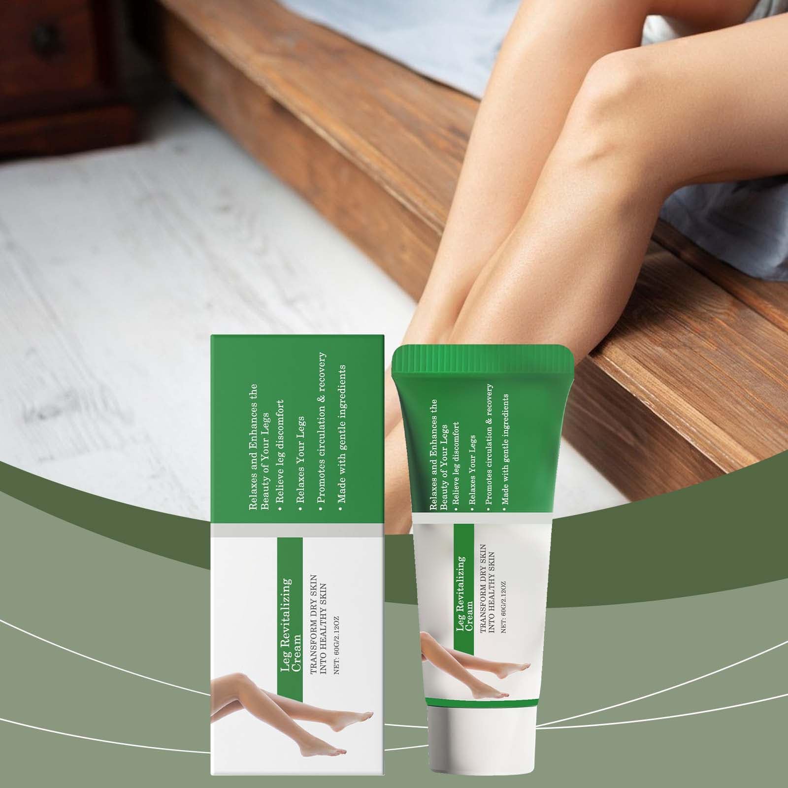 Leg Relief Cream Improves The Feeling Of Soreness And Swelling. Daily Muscle And Joint Care Massage Cream Is Suitable For Sedentary People In The Office To Reli GenericAu supplements