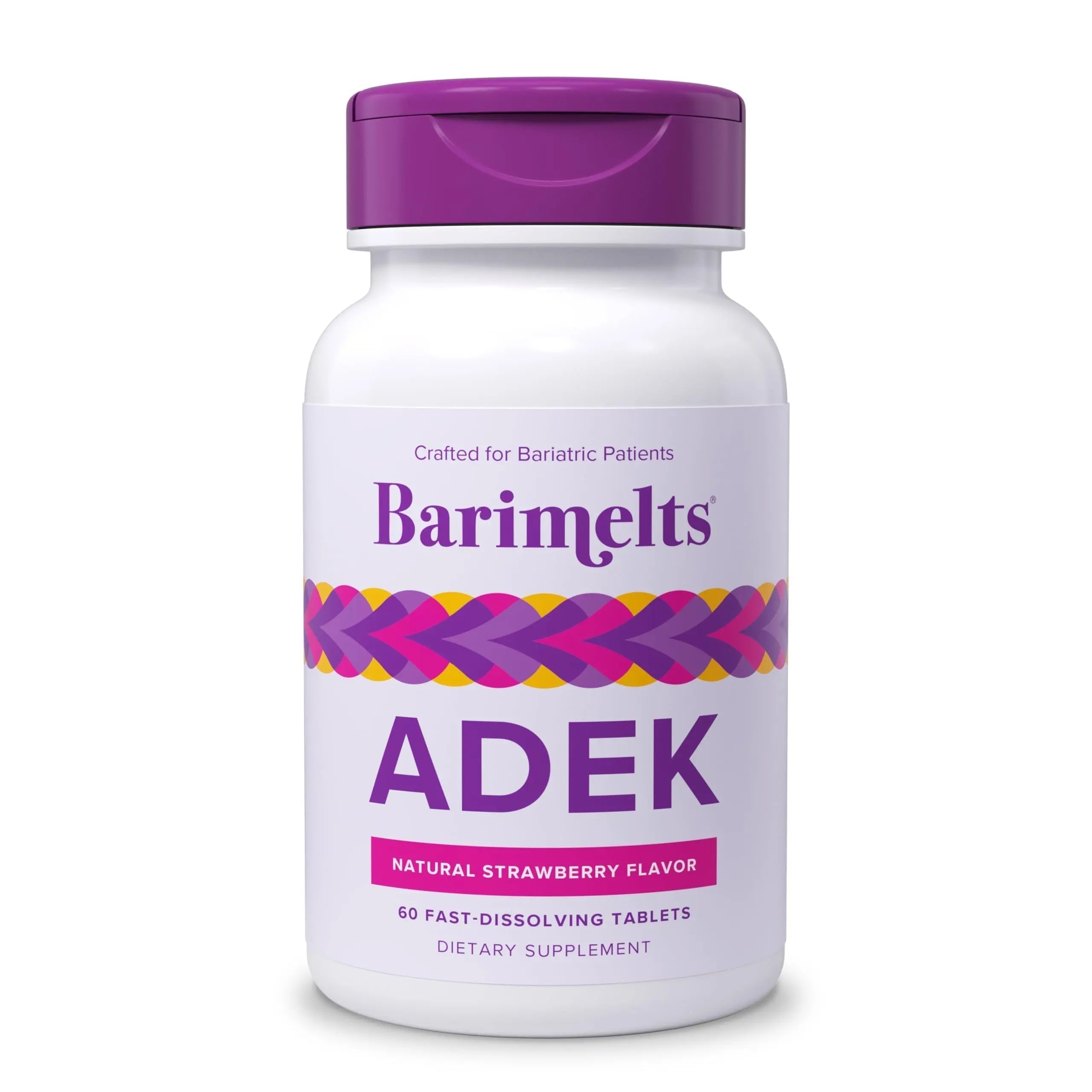 Barimelts ADEK - 60 Fast-Dissolving Tablets (2-Month Supply) - Sugar-Free Bariatric Vitamins for Women Including Vitamin A, Vitamin D, Vitamin E BariMeltsAu supplements