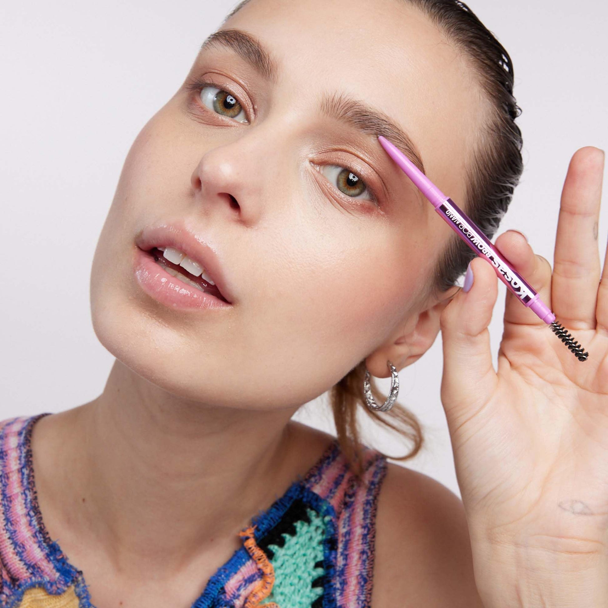 Kosas Brow Pop Nano Eyebrow Pencil – Ultra-Fine 1mm Micro Brow Pencil with Spoolie, Medium Brown KosasAu supplements