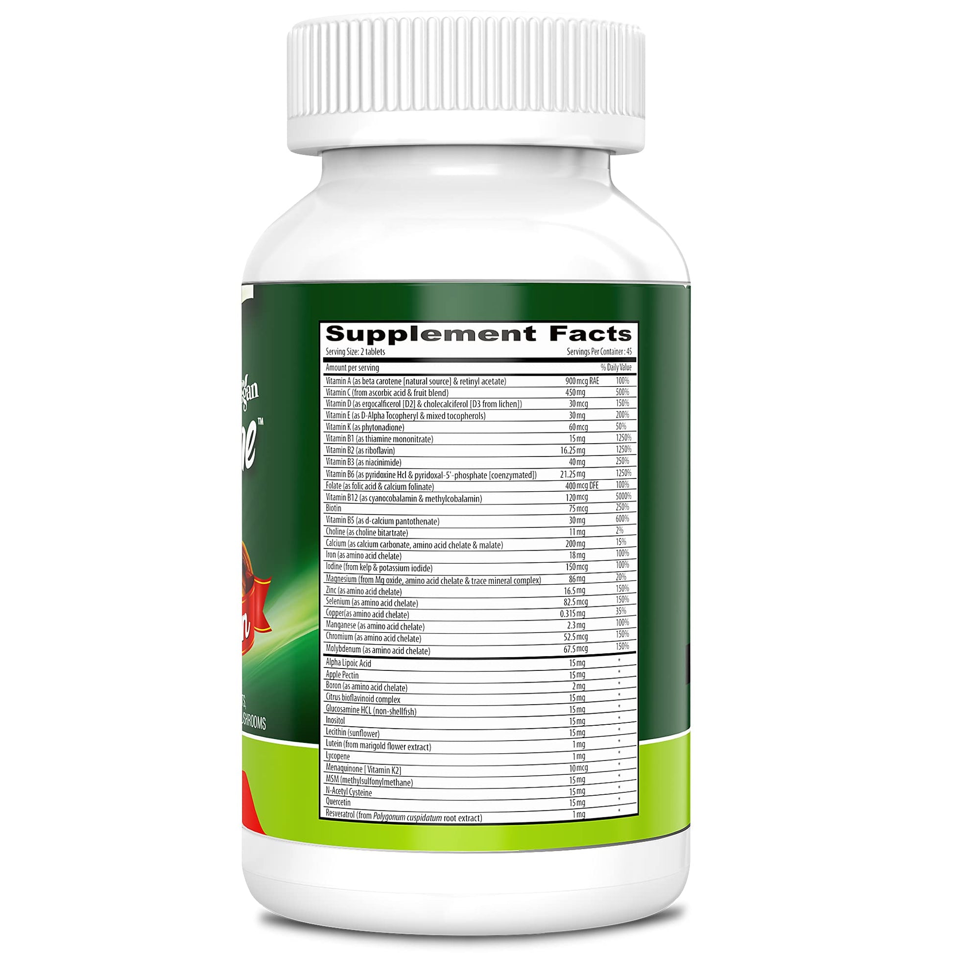 DEVA Tuba Prime Vegan Multivitamin - High-Potency Vitamin and Mineral Dietary Supplement - Antioxidants, Fruit and Vegetable Blend, Super Mushrooms, Probiotics, Prebiotics, Seeds, Herbs - 90 Tablets DEVAAu supplements