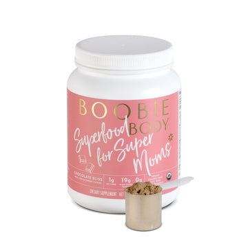 Boobie Body Organic Superfood Plant-Based Protein Shake, Chocolate Bliss, [23.4oz, 1 Tub] Boobie BrandsUS supplements