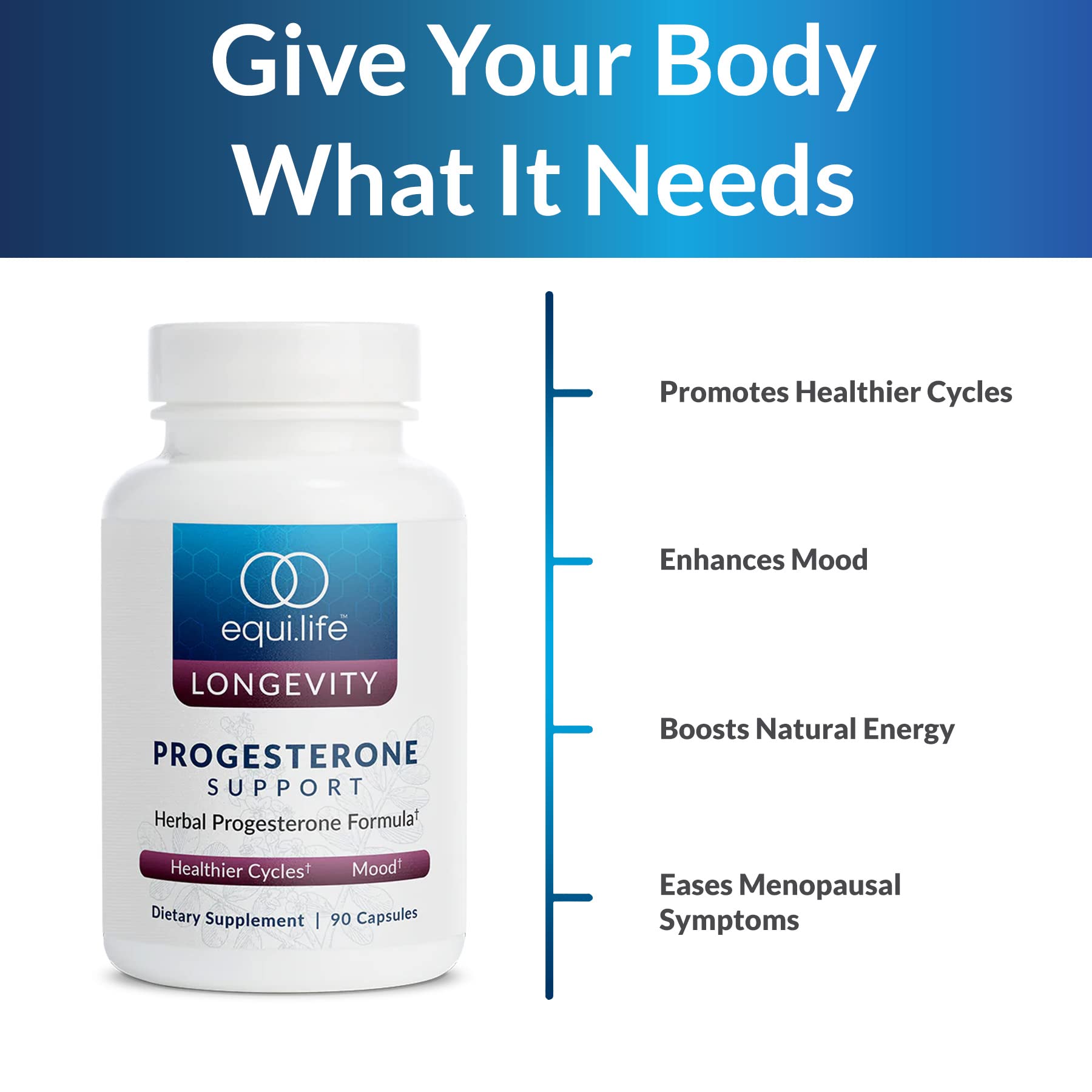 Equilife - Progesterone Support, Herbal Hormone Supplement, Helps Promote Healthy Menstruation EquilifeAu supplements
