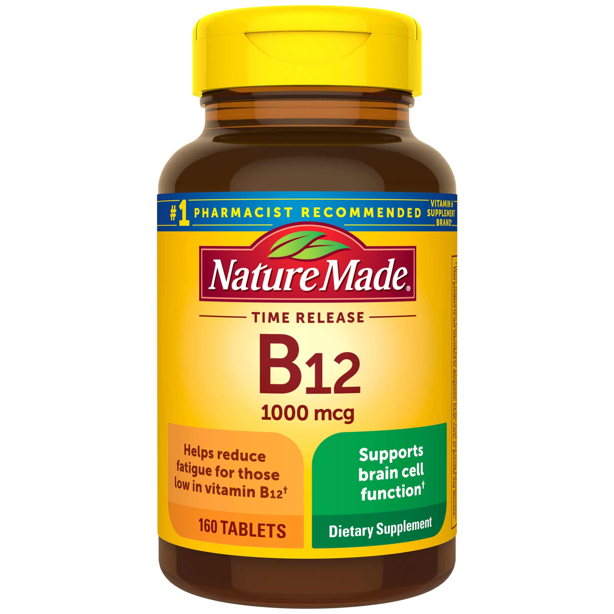 Nature Made Vitamin B12 1000 mcg, Dietary Supplement For Energy Metabolism Support Nature MadeUS supplements