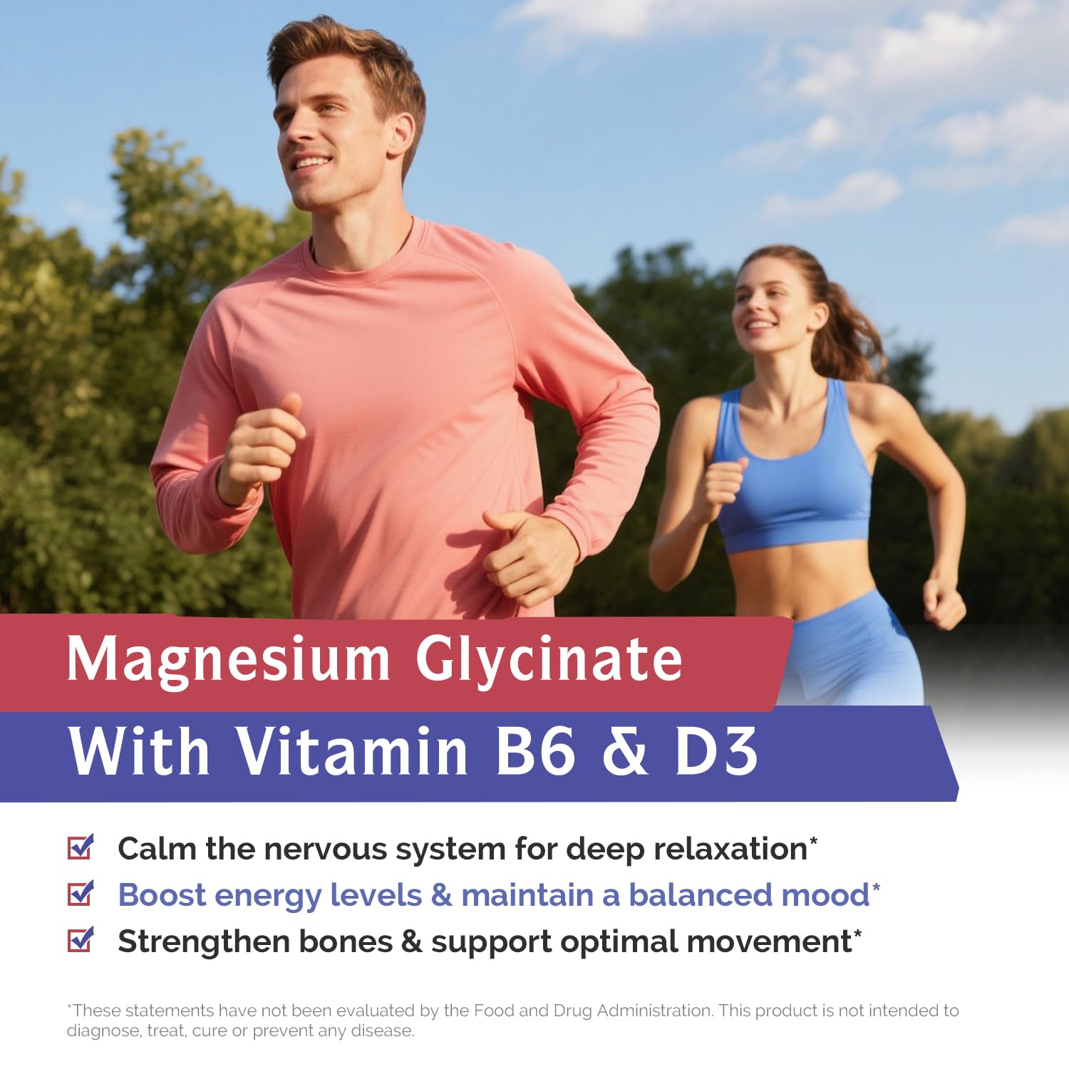 Innate Vitality Magnesium Glycinate Complex, 420mg Elemental Magnesium Per Serving, Enhanced Absorption, Black Pepper, Vitamin D3 & B6, Sleep Mood Bone Nerve Support, 180 Caps Innate VitalityAu supplements