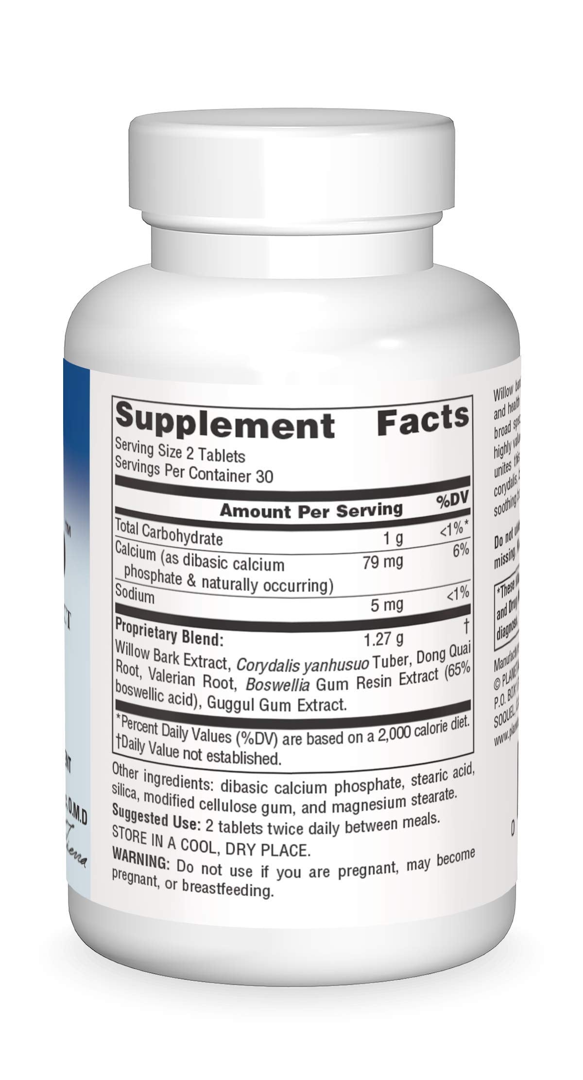 Planetary Herbals Willow Aid Tablets, 60 Count Planetary HerbalsAu supplements