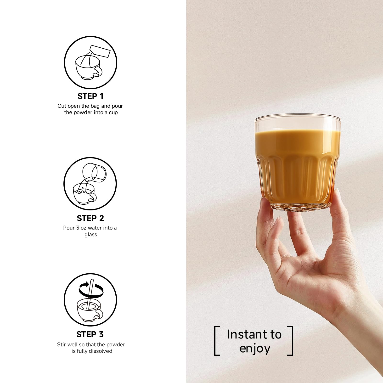 Collagen Peptide Milk Coffee - Rich in Premium Marine Fish Collagen Peptides, Multivitamins (B6/B12/C/E) and Prebiotics, Instant Milk Coffee with Creamer for Skin, Antioxidant, Aging and Gut Health 9 YOUNG-BASICAu supplements