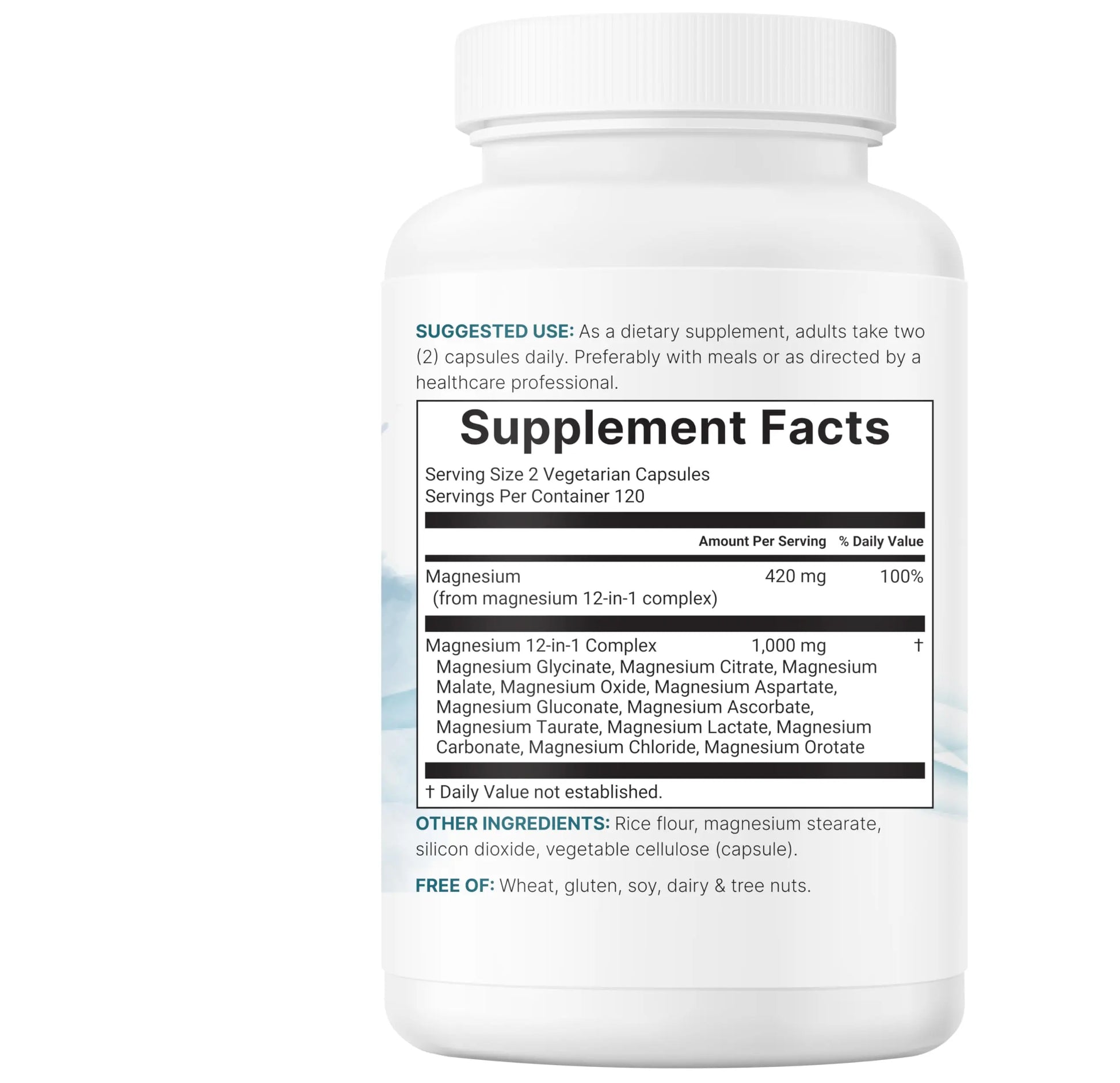 Micro Ingredients 12‑in‑1 Magnesium Complex 1000 mg, 240 Capsules – Magnesium Glycinate, Citrate, Taurate, Malate & More – High Absorption Formula for Men & Women – Chelated & Purified Micro Ingredientsnz supplements