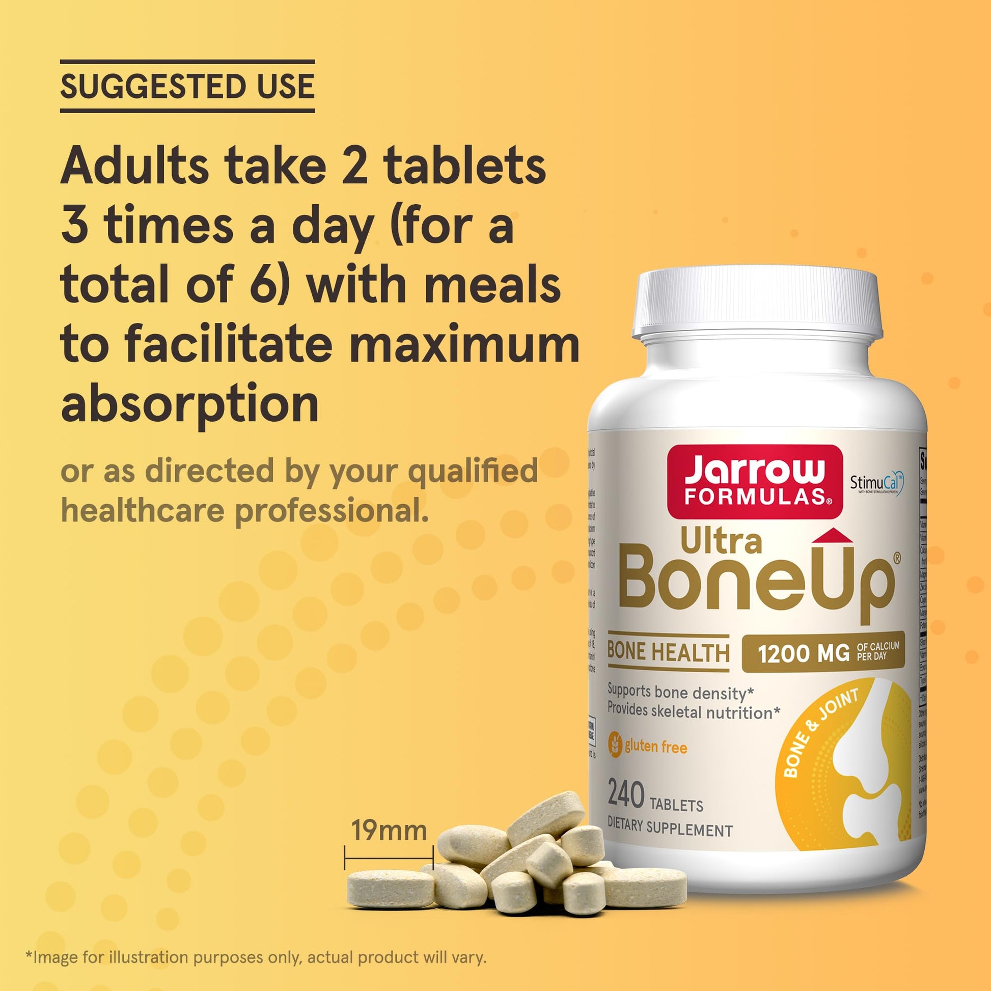 Jarrow Formulas® Ultra BoneUp®, Includes MK-7 and Silicon for Added Bone Support, 240 Bone Health Tablets Jarrow FormulasAu supplements