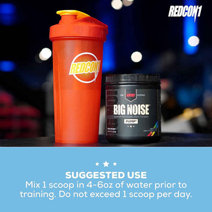 REDCON1 Total War Preworkout (Blue Lemonade) & Big Noise Non-Stim Preworkout Powder REDCON1US supplements