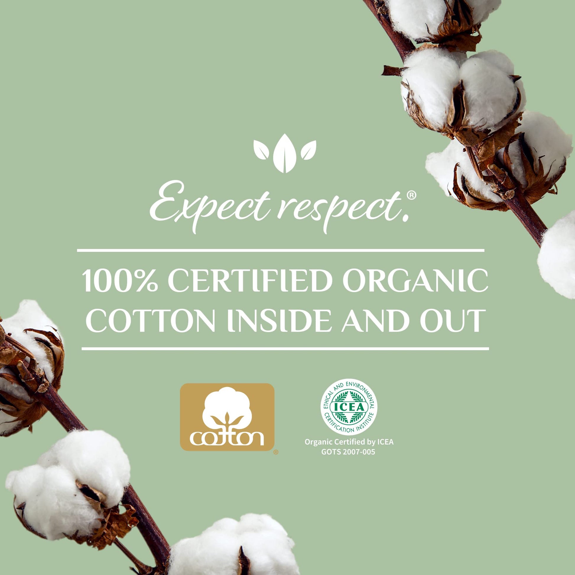 Organyc 100% Certified Organic Cotton Tampons - Cardboard Applicator, Free from Chlorine, Perfumes OrganycAu supplements